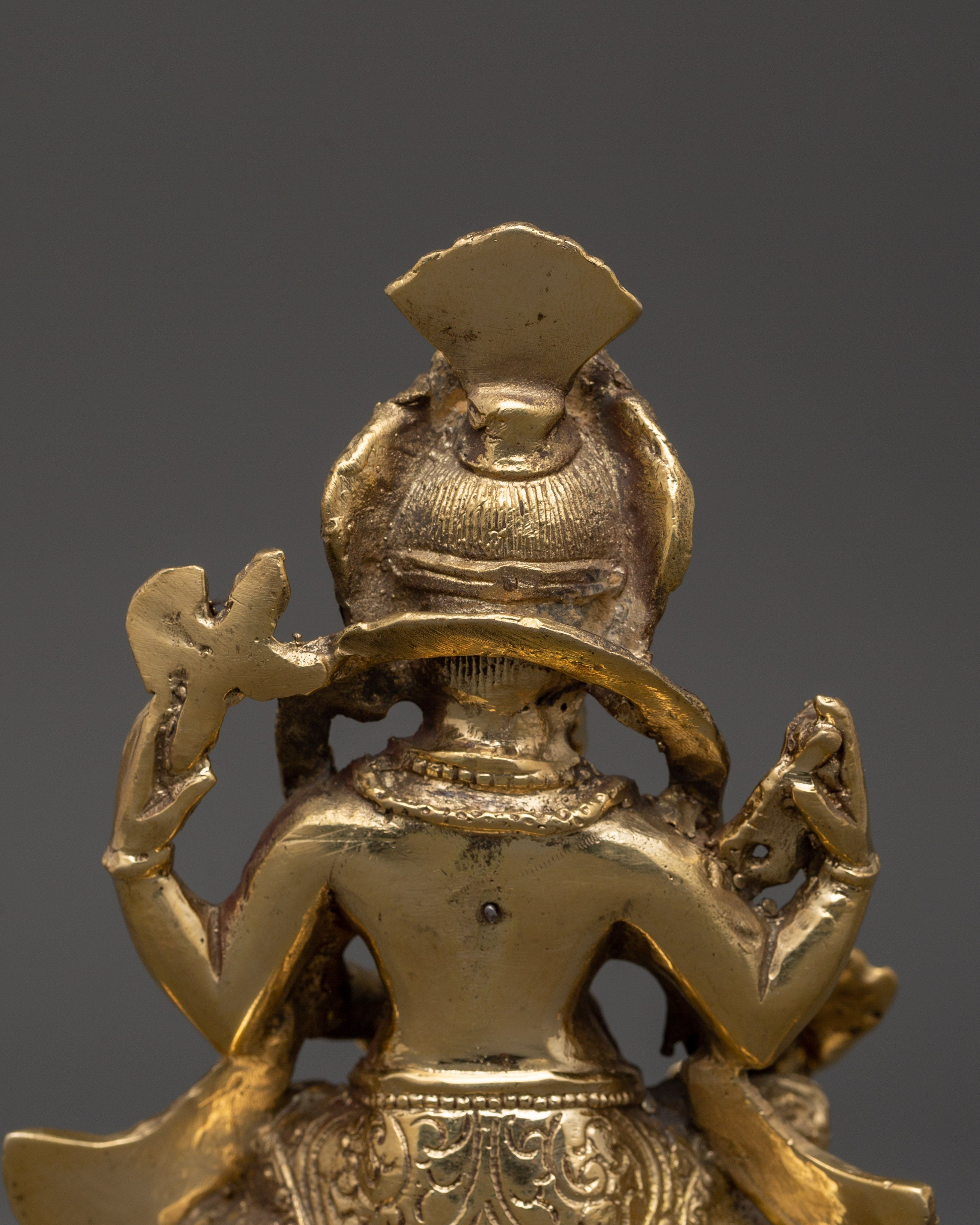 Sacred Figurine of Hindu Deity Ganesha | Elephant God Spiritual Art