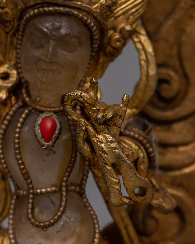 Vajrapani Sadhana Statue | Radiant Symbol of Inner Power and Courage in Buddhist Practice