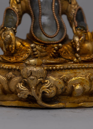 ༀ Zambhala Statue | Flowing with Prosperity and Divine Abundance