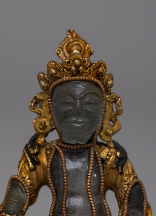ༀ Zambhala Statue | Flowing with Prosperity and Divine Abundance