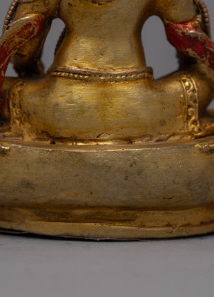 ༀ Zambhala Statue | Flowing with Prosperity and Divine Abundance