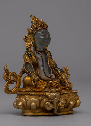 ༀ Zambhala Statue | Flowing with Prosperity and Divine Abundance