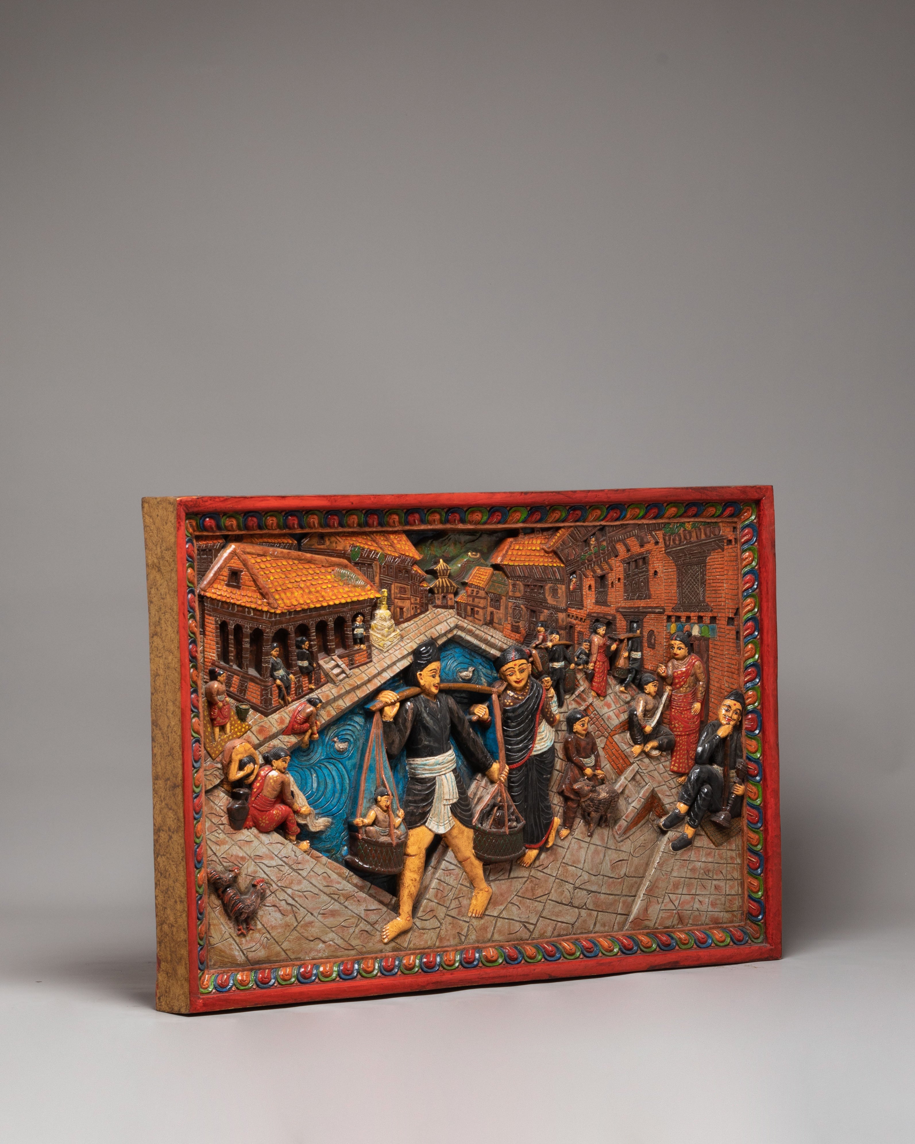 Traditional Nepali Wall Art | Hari Prasad Sharma Painting