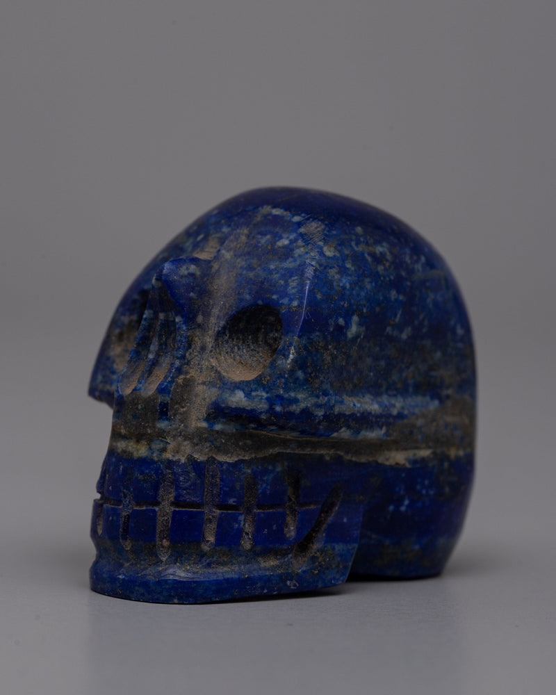 Lapis Lazuli Skull | Mystical Symbol of Wisdom and Inner Vision