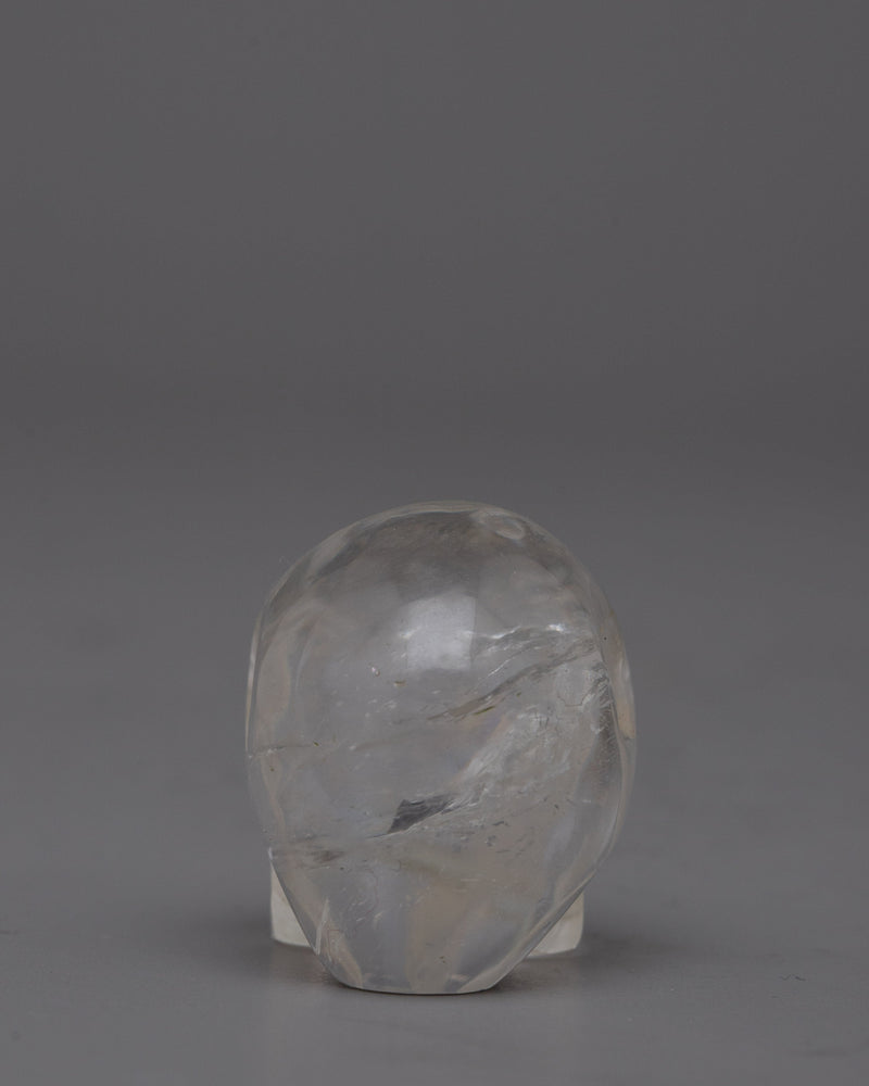 Skull Crystal Statue | Evoking Depth and Mystery, Symbolizing Transformation and Renewal