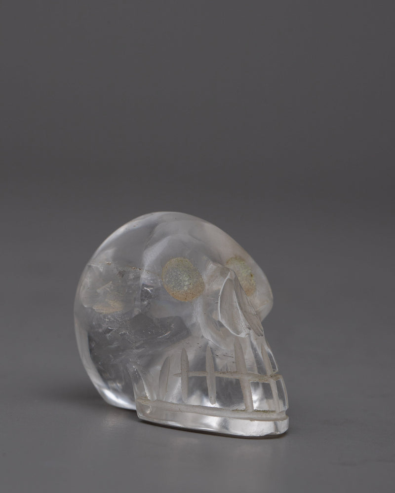 Skull Crystal Statue | Evoking Depth and Mystery, Symbolizing Transformation and Renewal