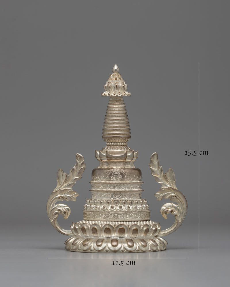 Premium Traditional Buddhist Stupa | Symbol of Spiritual Awakening and Peace