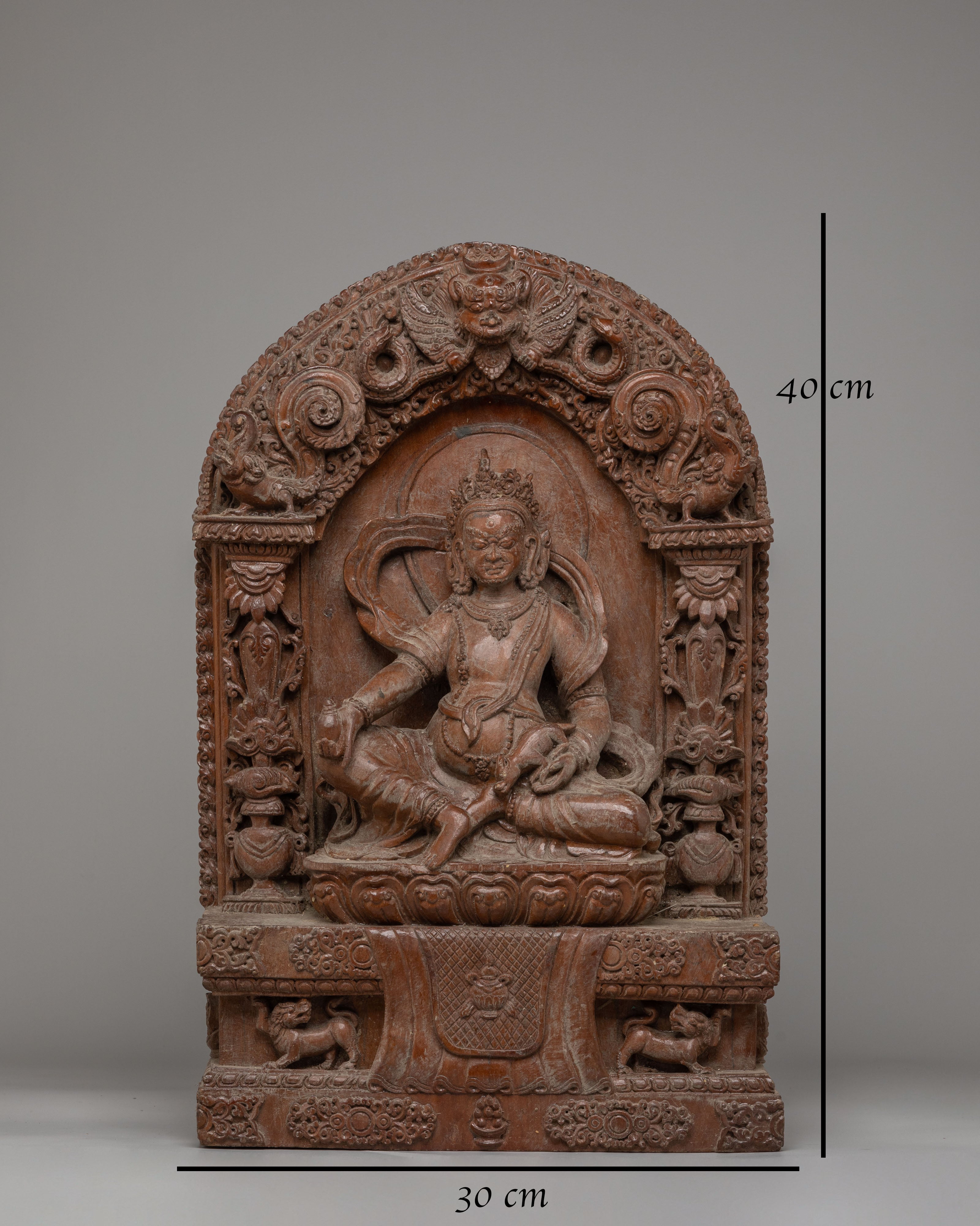 Dzambhala Statue for Wealth Abundance | Buddhist Kubera