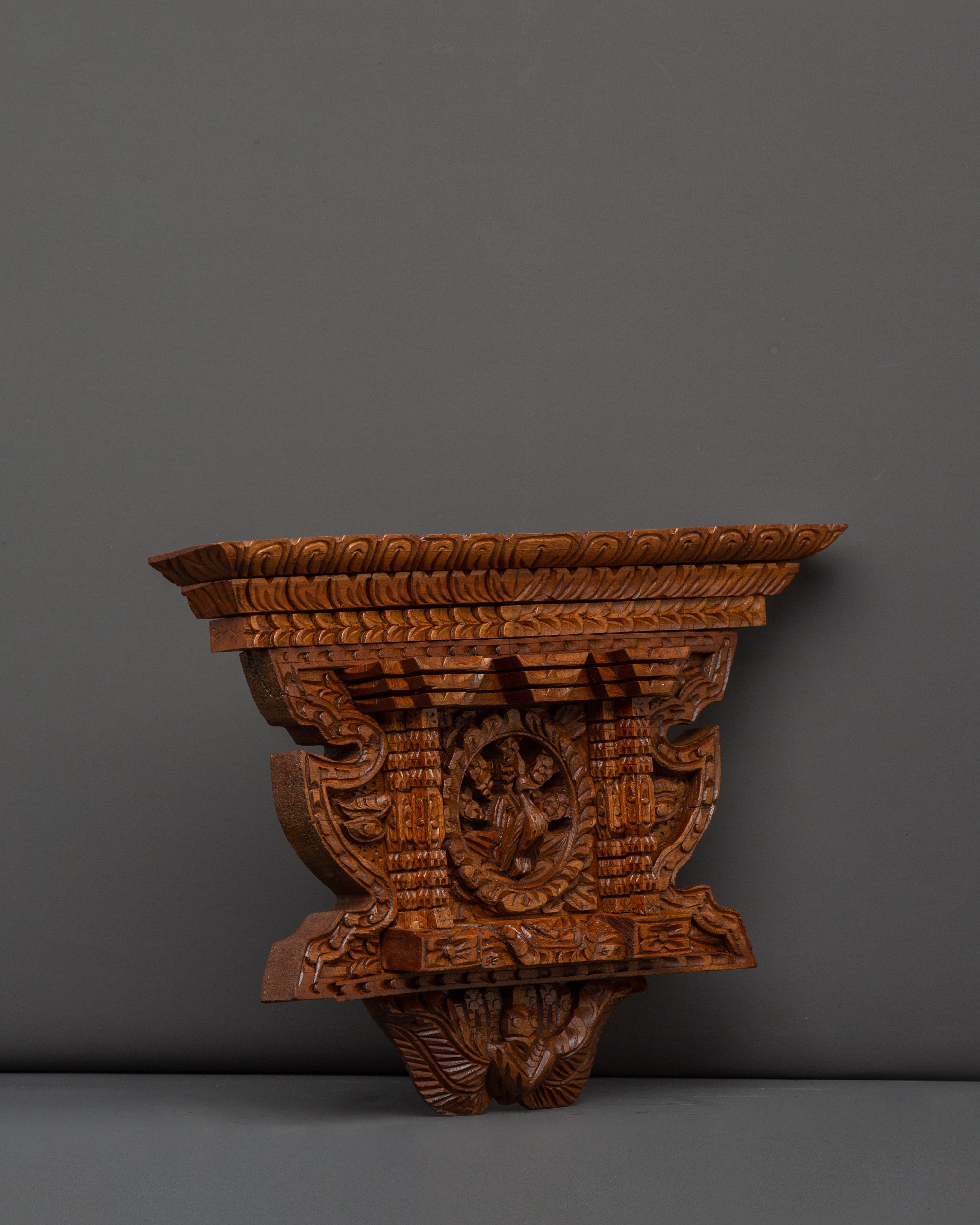 Hand-Carved Peacock Wall Hanging | Unique Wooden Art Piece