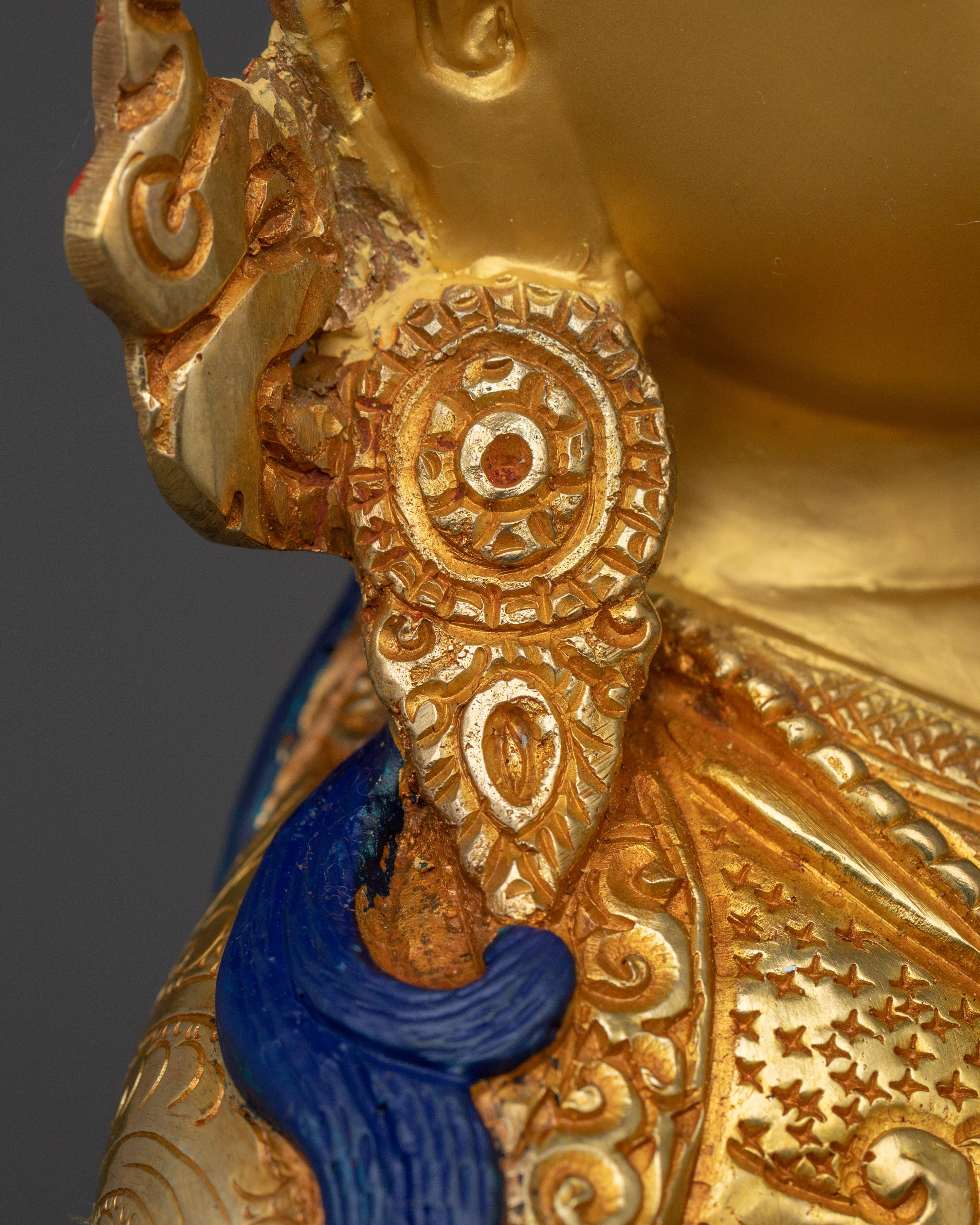 Tibetan Artwork of Guru Rinpoche | The Lotus-Born Master