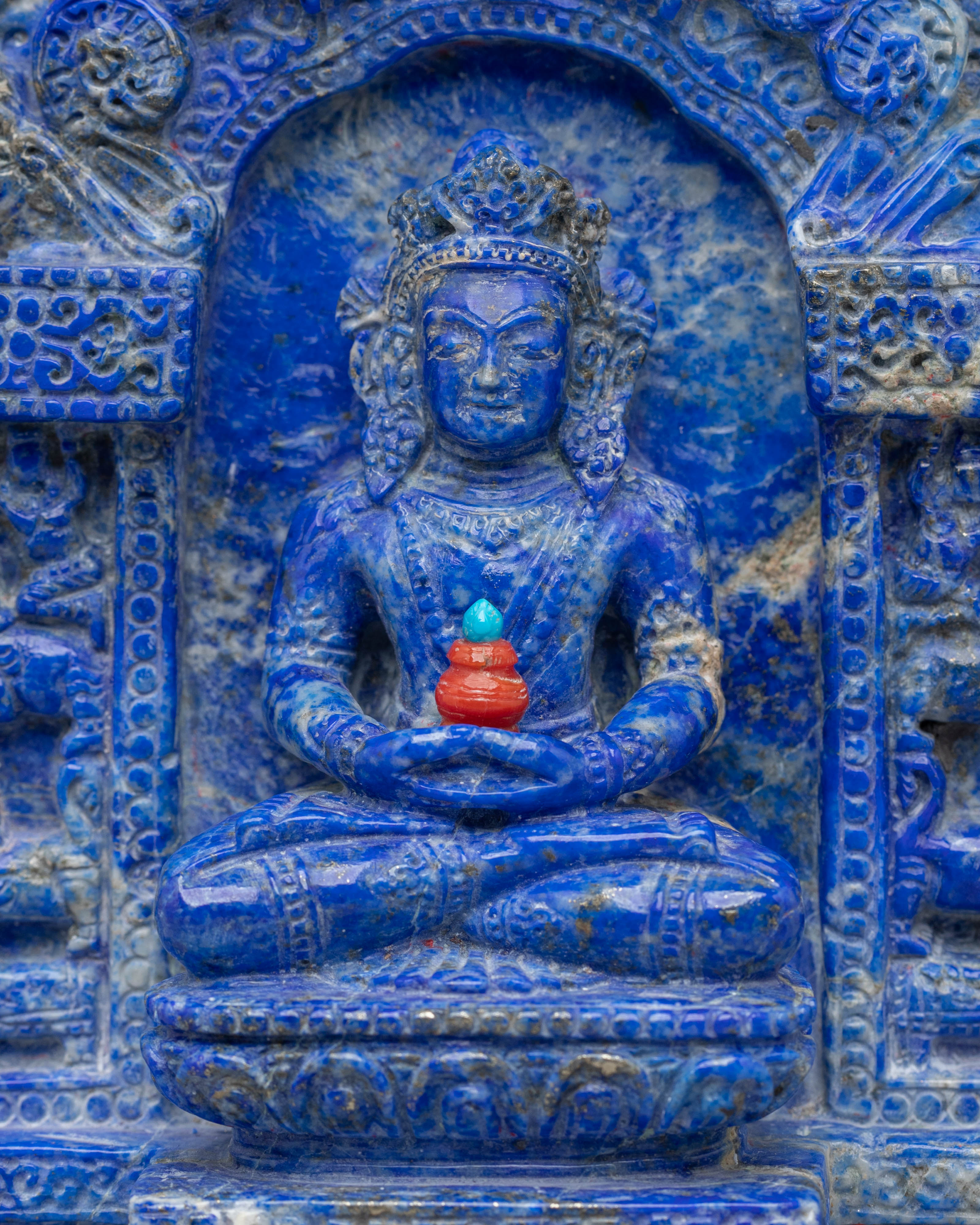 Handcrafted Buddhist Amitayus Statue | Deity of Longevity