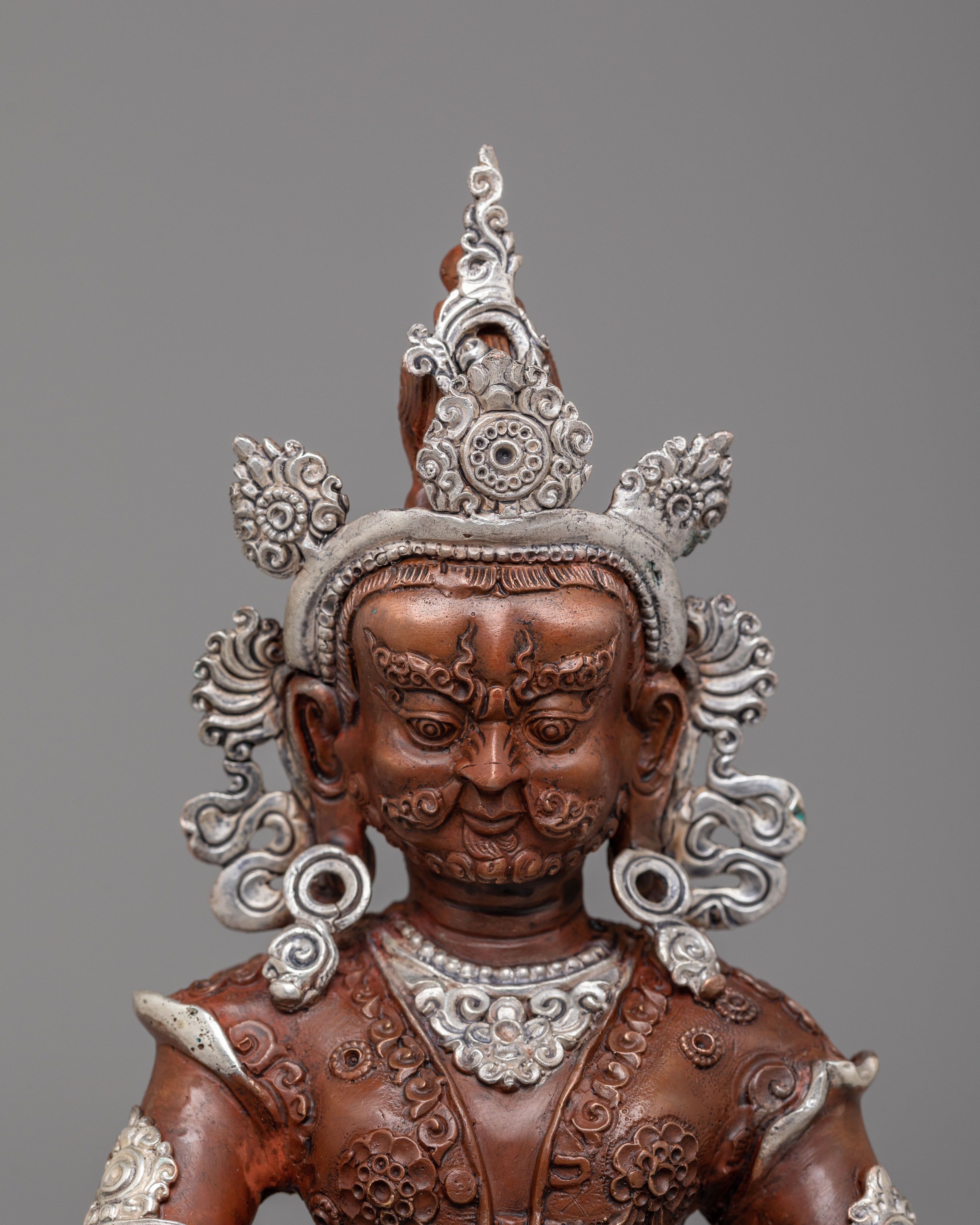 Machine Made Dzambhala Figurine | Ideal for Rituals and Meditation