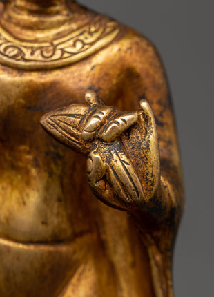 Dipankara Enlightened Deity Statue | Buddha of Light and Wisdom