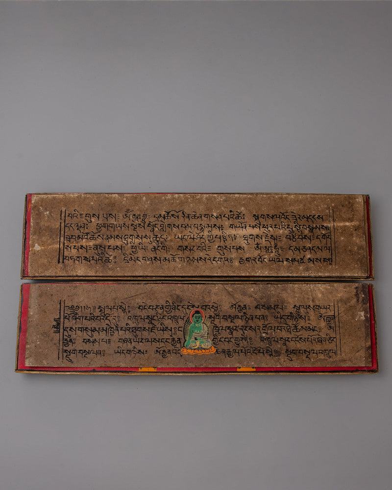 Tibetan Prayer Book | Handcrafted Scriptures for Spiritual Connection