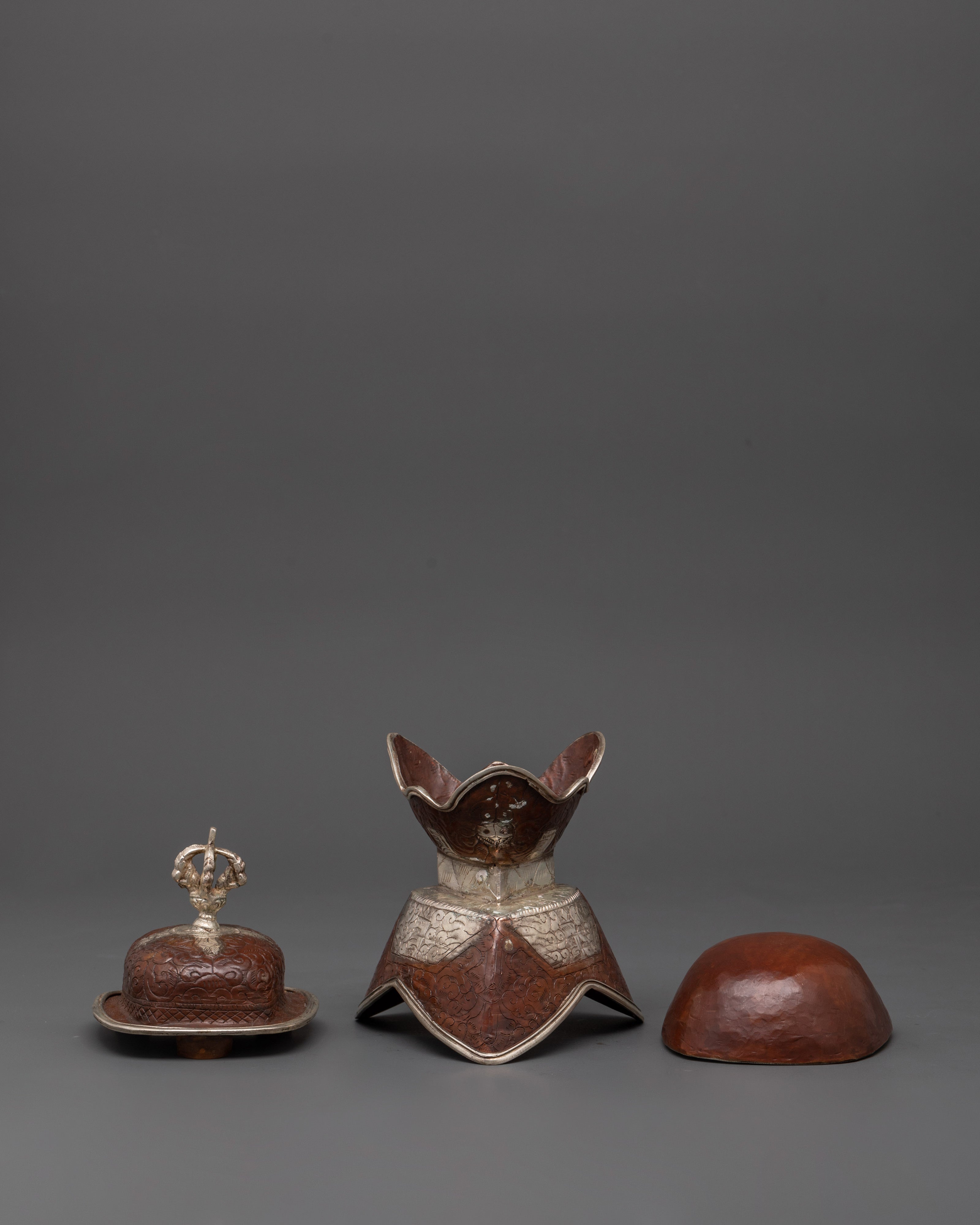 Sacred Tibetan Kapala Ritual Cup | For Offerings and Meditation Practices