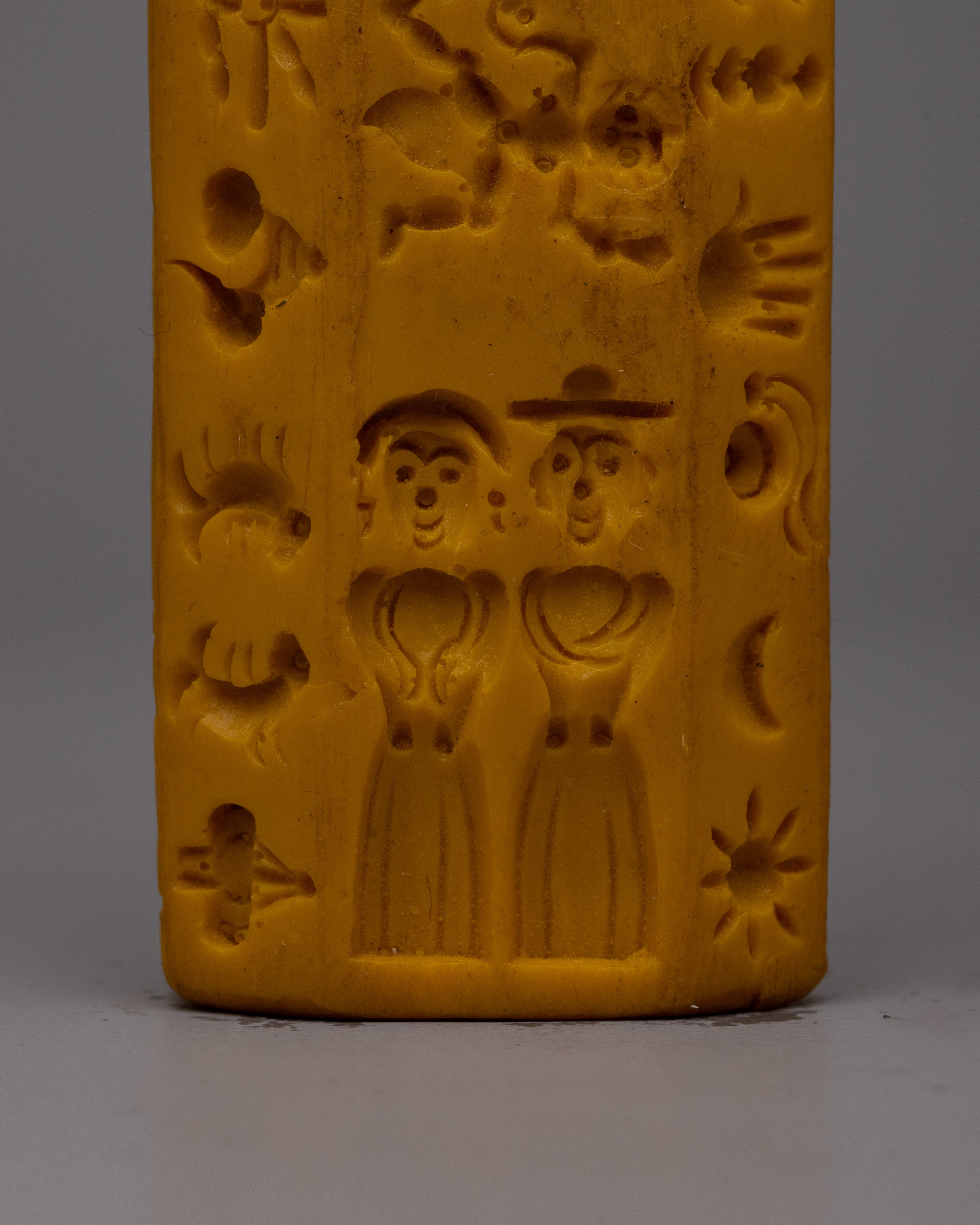 Senpar for Torma | Hand-Carved Fiber Design for Torma