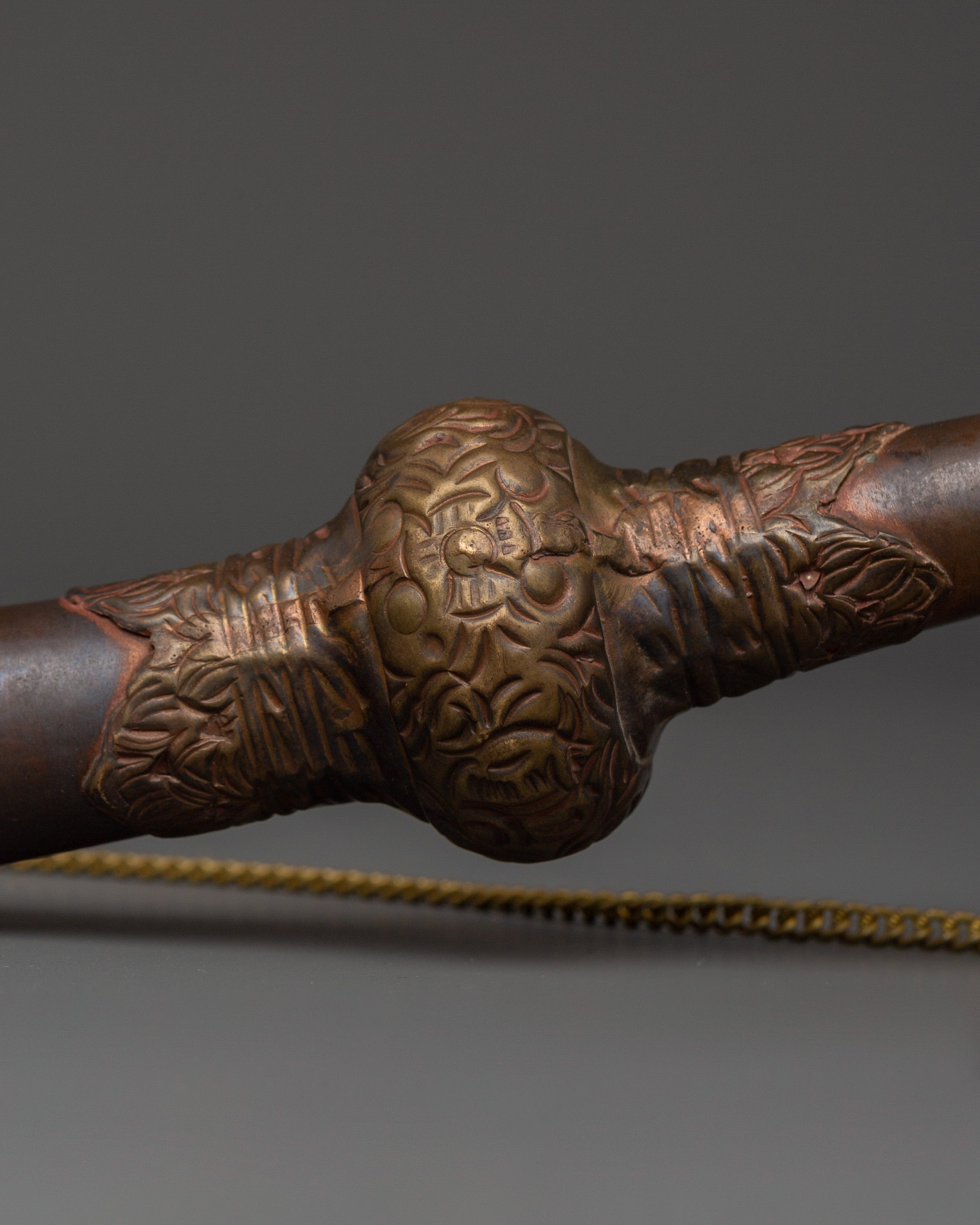 Antique-Finish Brass Kangling | Tantric Sound Tool
