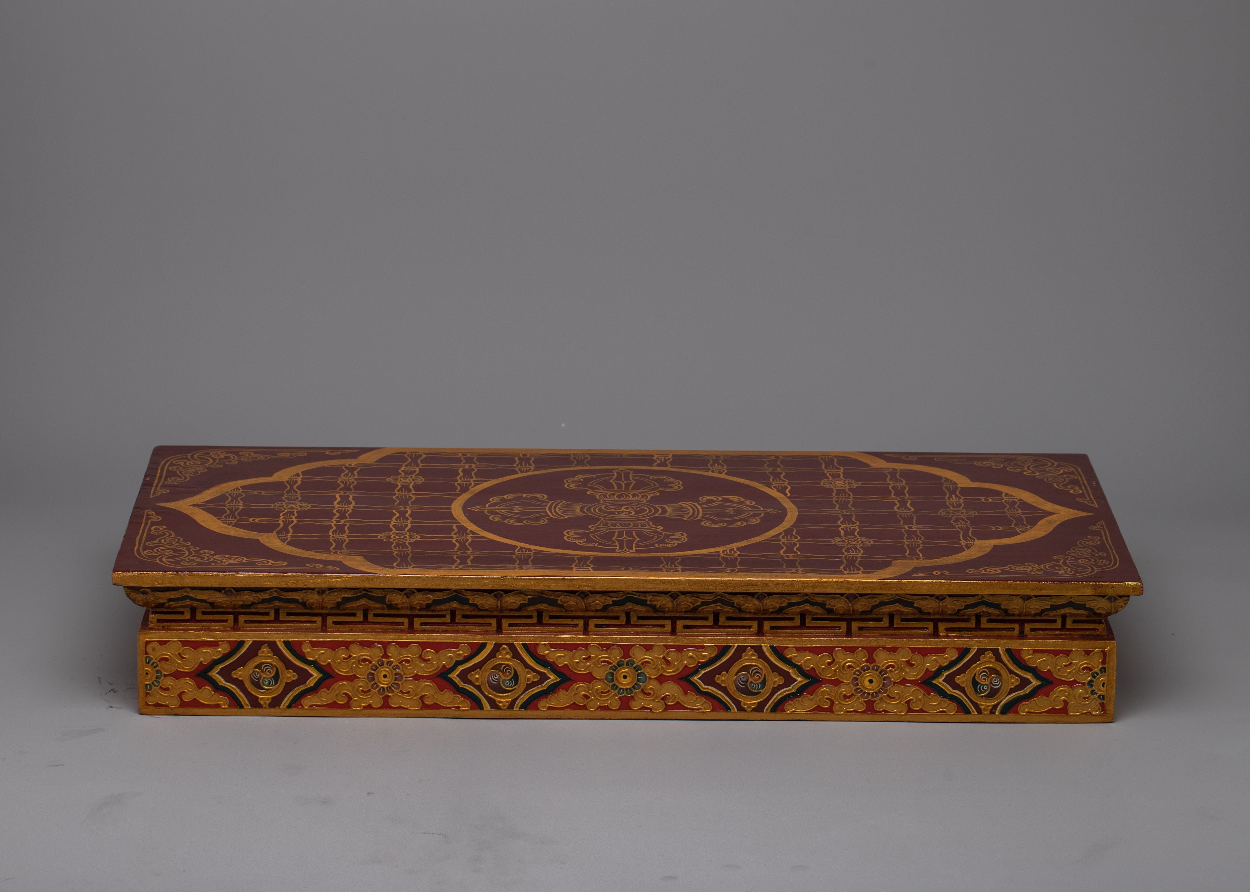 Tibetan Altar Table | Handcrafted Sacred Meditation Furniture