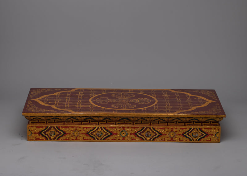 Tibetan Altar Table | Handcrafted Sacred Meditation Furniture