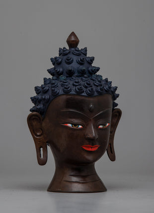 Head of a Buddha | Serene Spiritual Statue for Home or Office