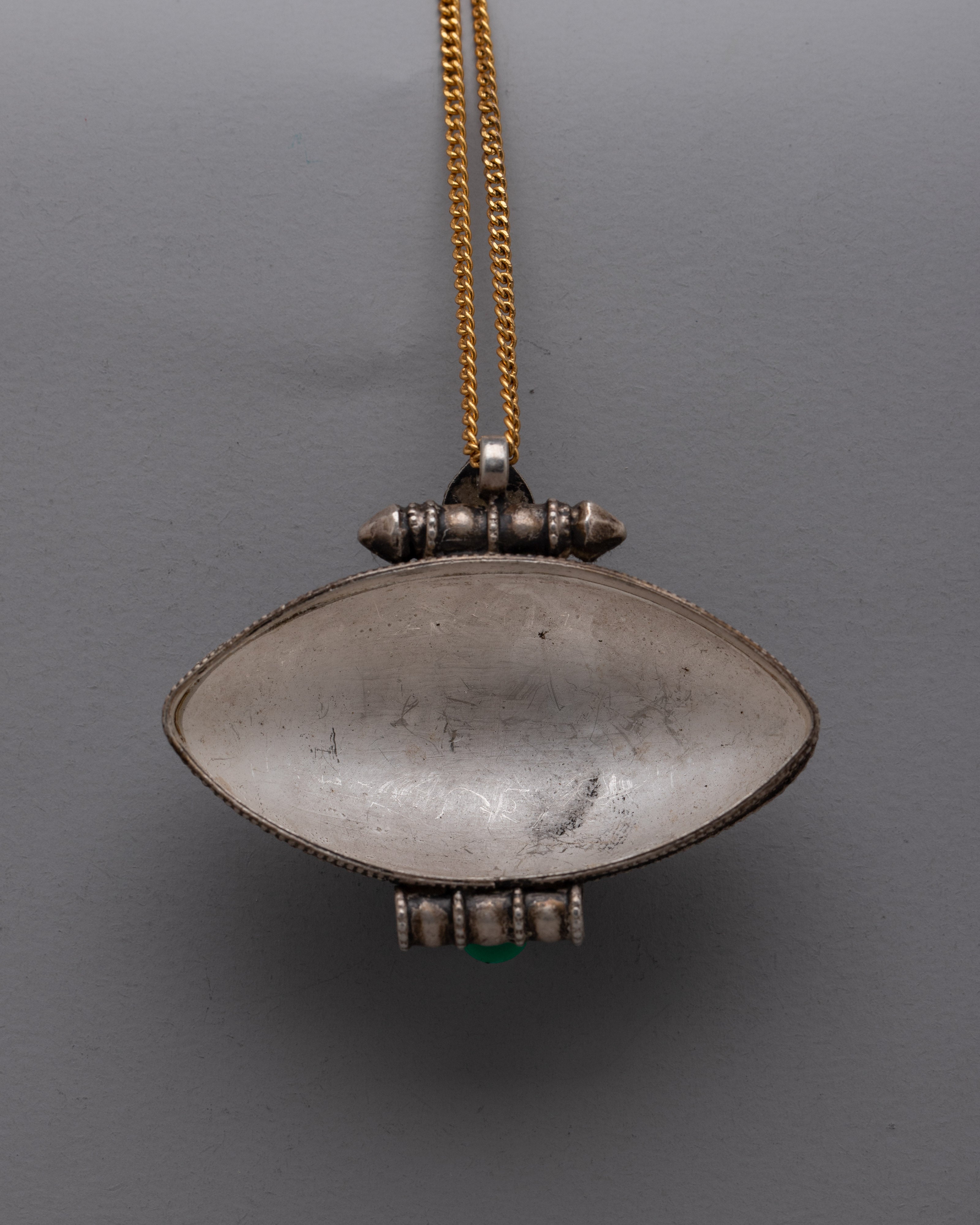 Handmade Ghau Box Pendant | Embrace Sacred Traditions
