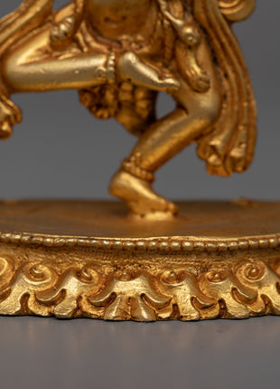 Dancing Dakini Khadga Yogini Statue | Embrace Divine Energy and Freedom