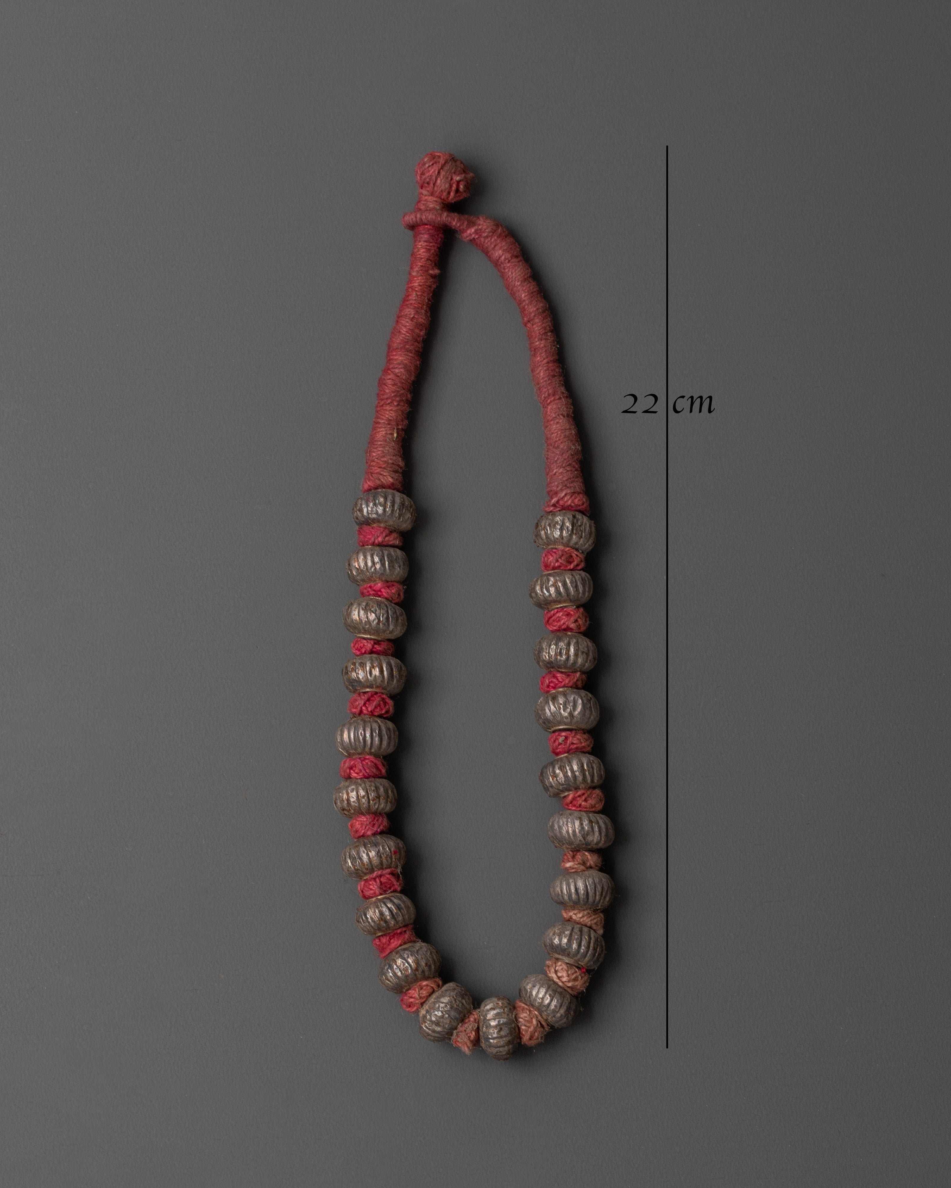 Traditional Silver Mala | Beads for Mindfulness, Protection and Spiritual Practice