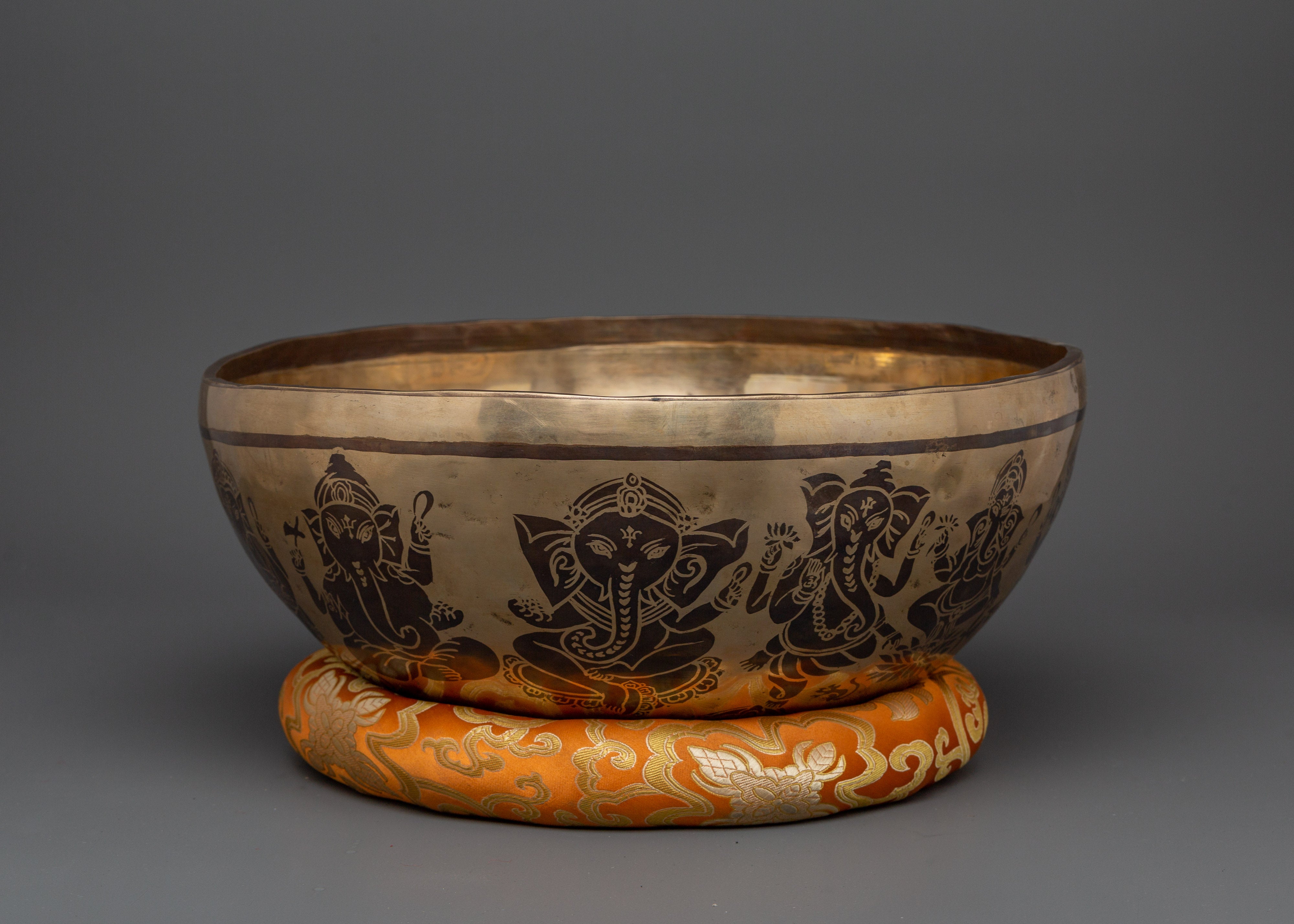 Handmade Brass Tibetan Singing Bowl | Meditation Bowl