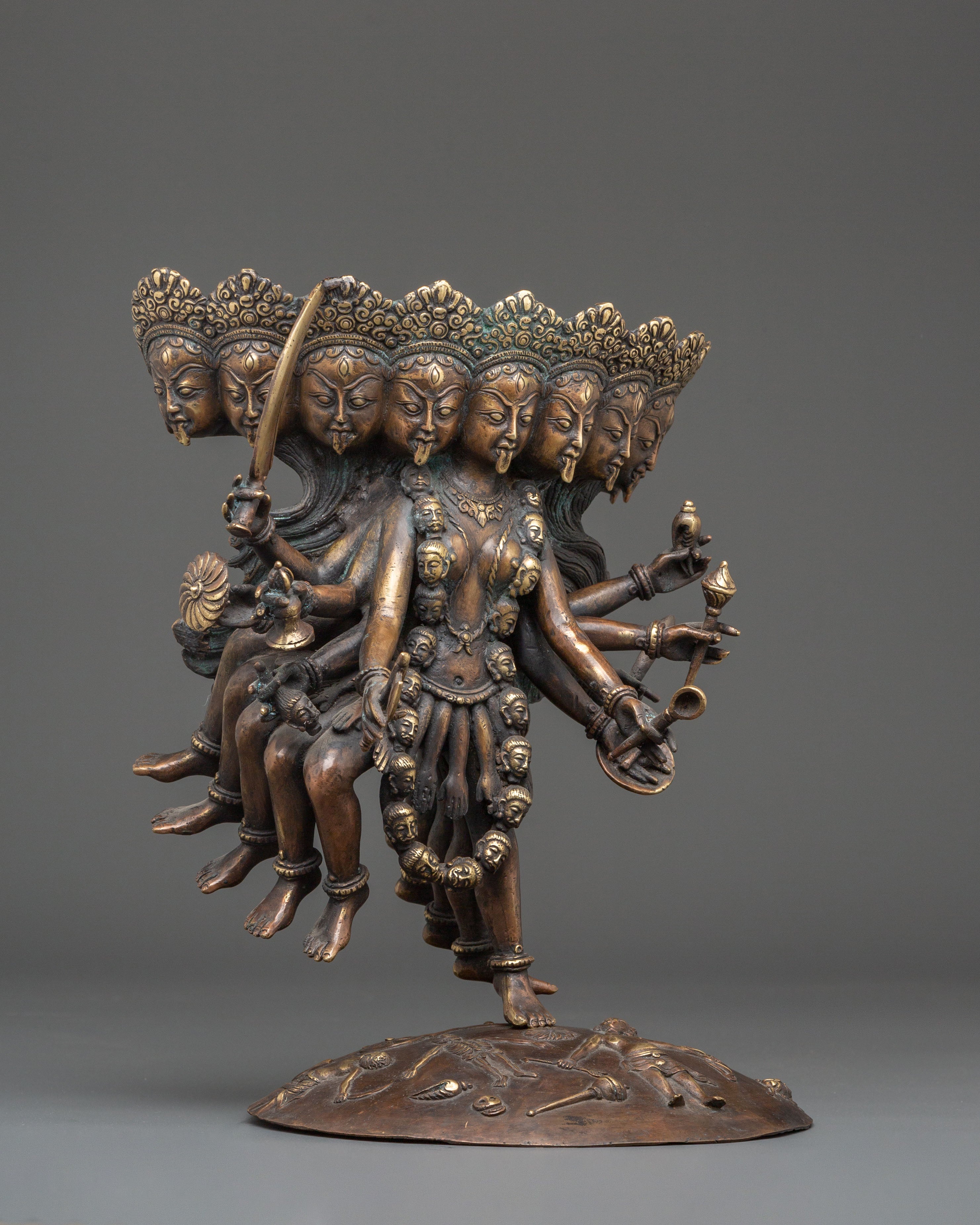 Mahakali Hindu Goddess Statue | Idol for Spiritual Power and Protection
