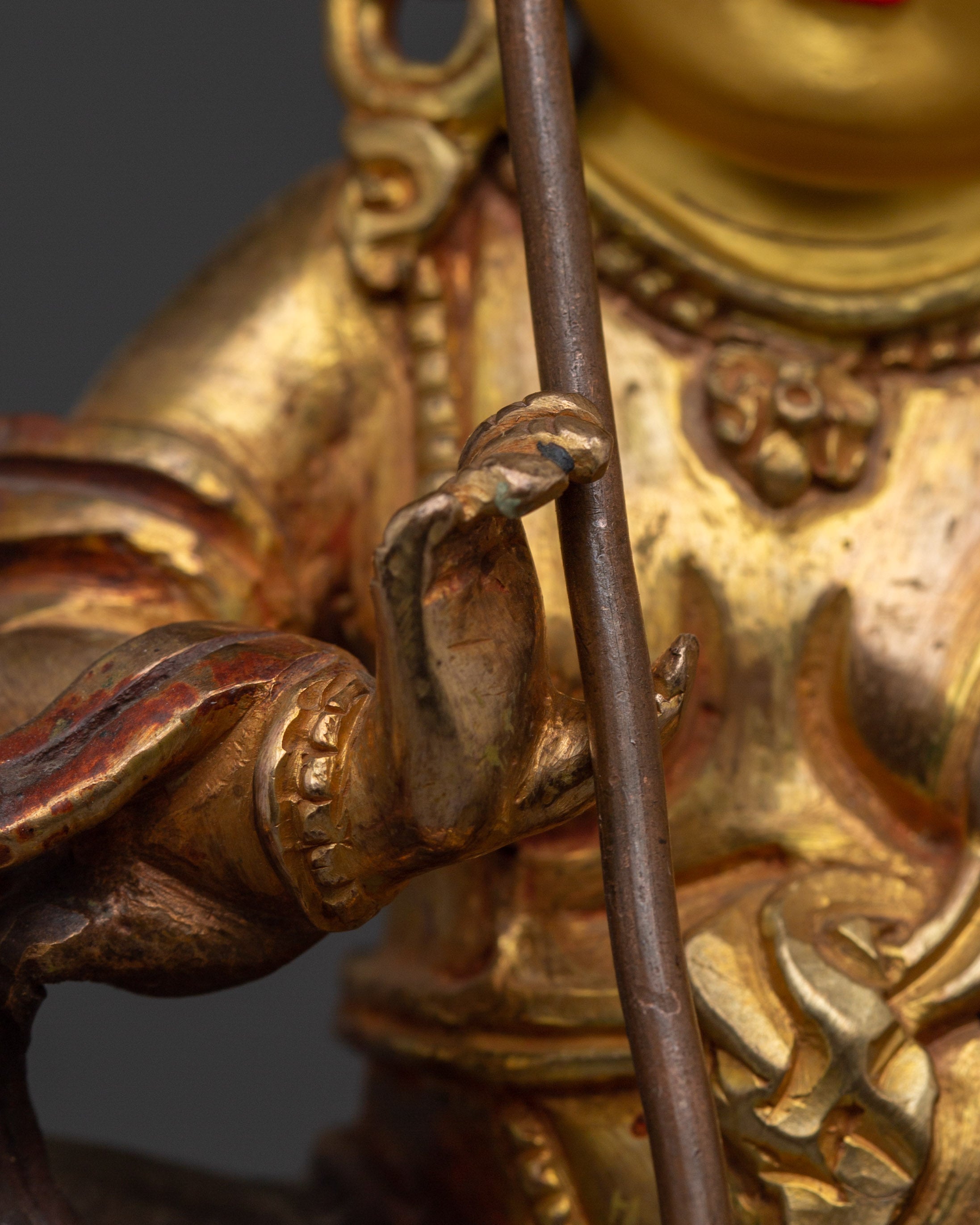 Gold-Plated Namtoshe | Tibetan Guardian of Wealth
