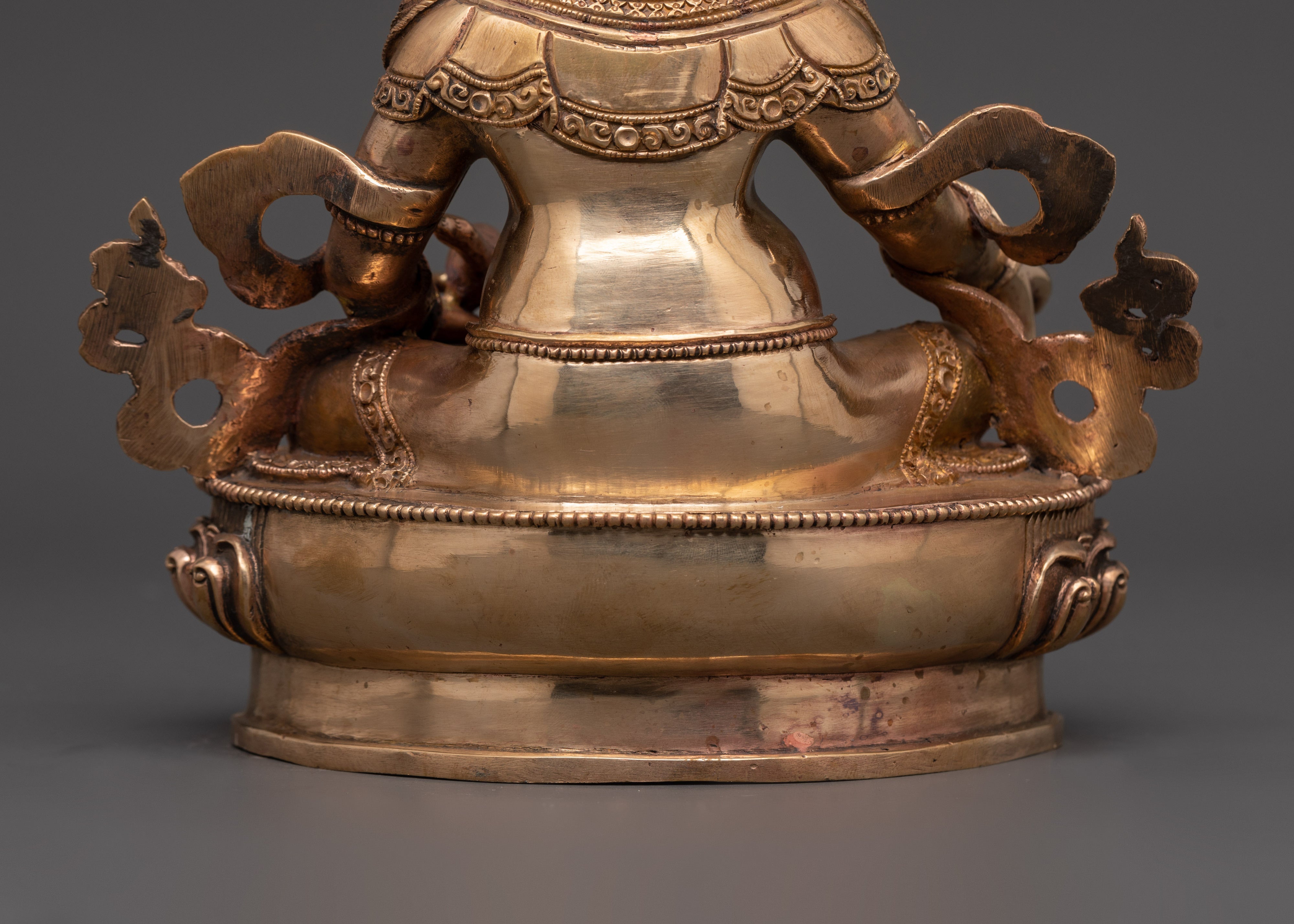 Dzambala Buddhist Wealth Deity Statue | Buddhist Decor for Abundance Rituals