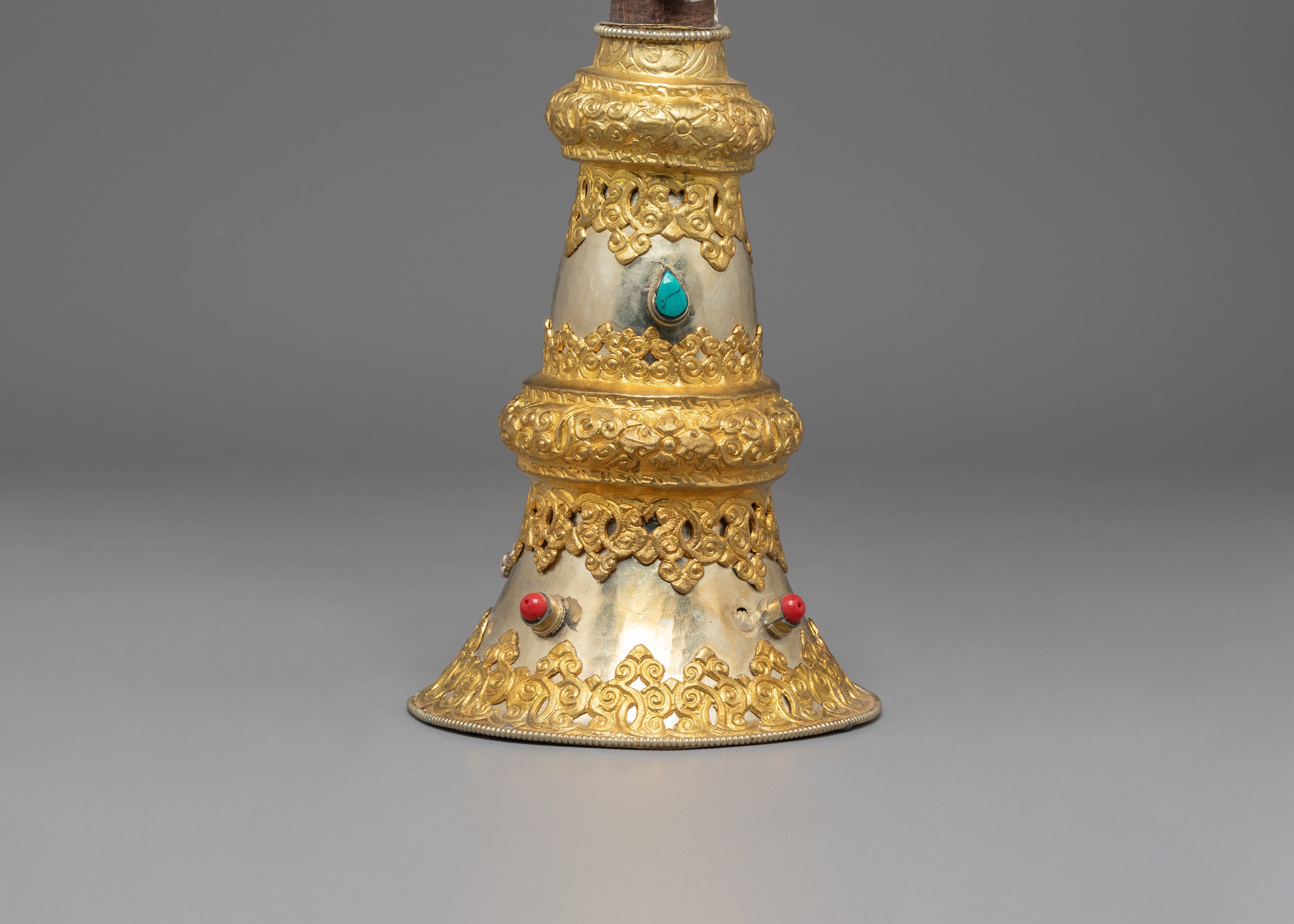 Gyaling Set for Ritual Ceremonies | Buddhist Temple Instrument Decor