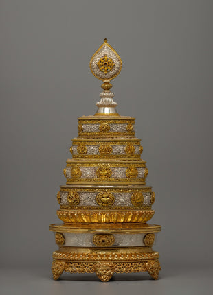 Buddhist Mandala Rice Offering Set