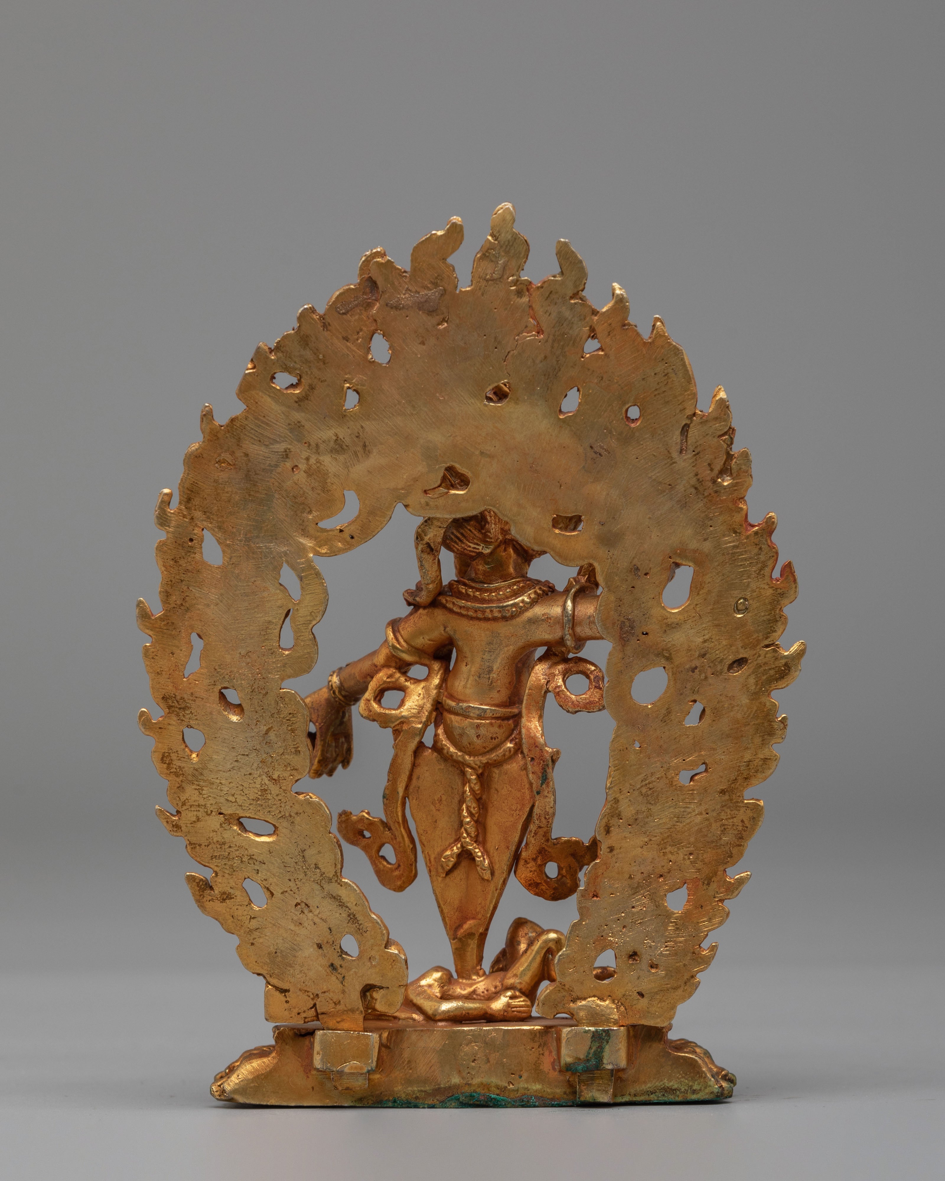Chandra Surya Simha Jogini Statue | Handcrafted Spiritual Sculpture