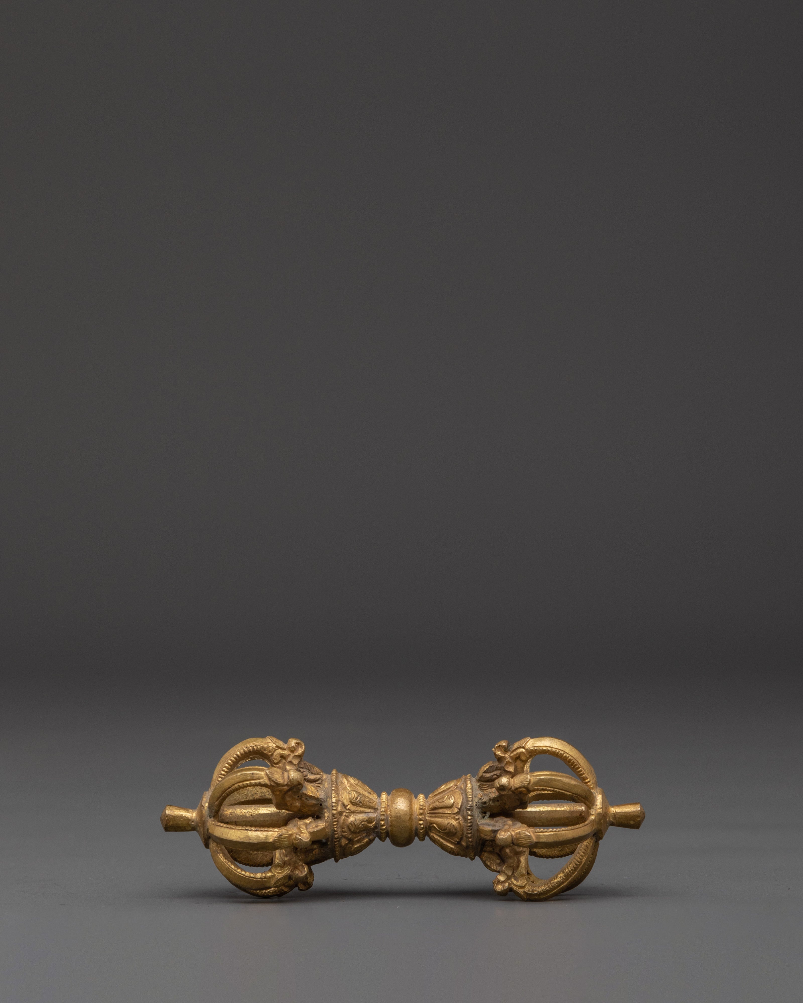 Spiritual Bell and Vajra Set | Sacred Bronze & Brass Ritual Tools