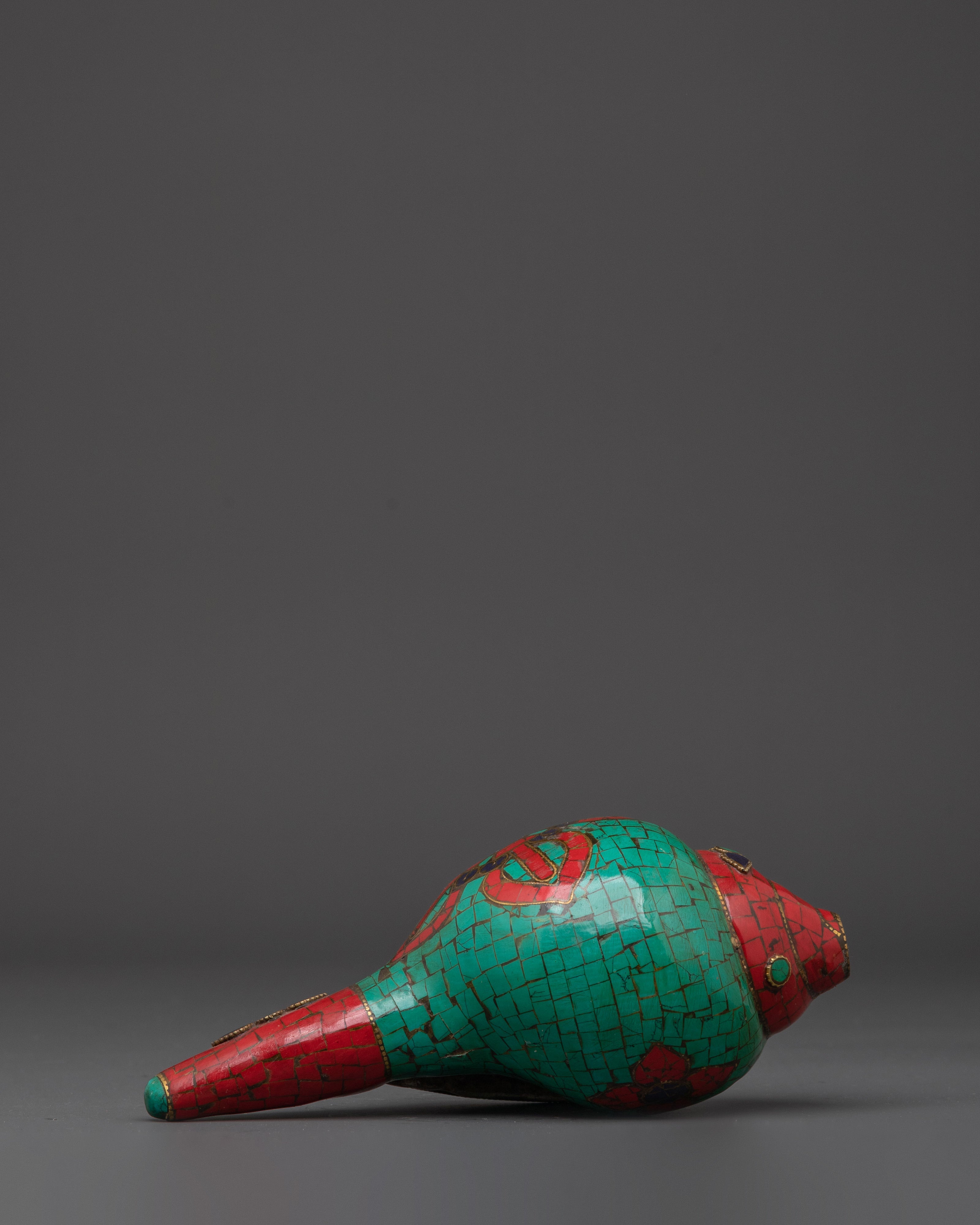 Handcrafted Conch | Tibetan Sankha for Puja and Altar