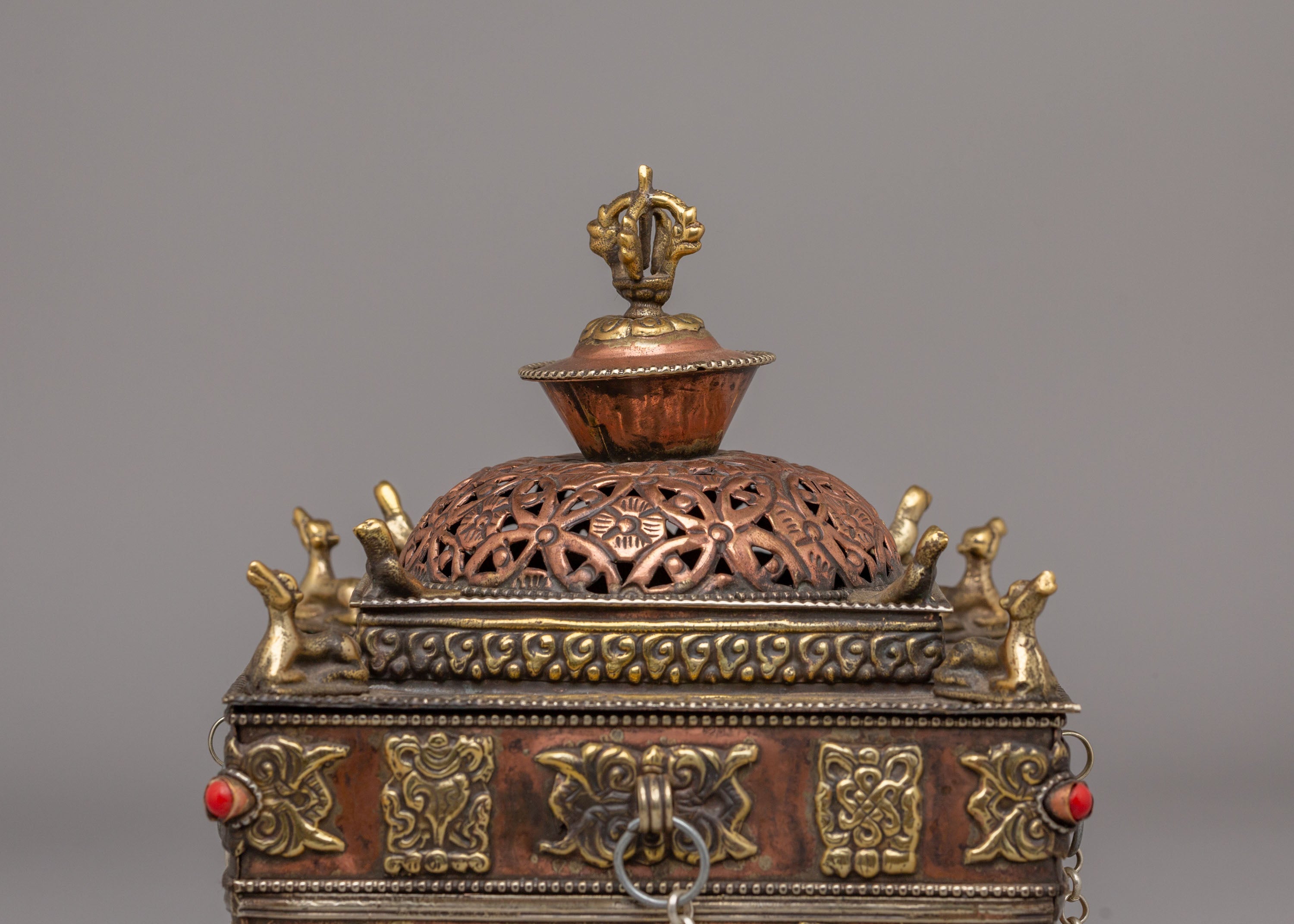 Buddhist Incense Burner For Ritual Offerings | Sacred Tibetan Altar