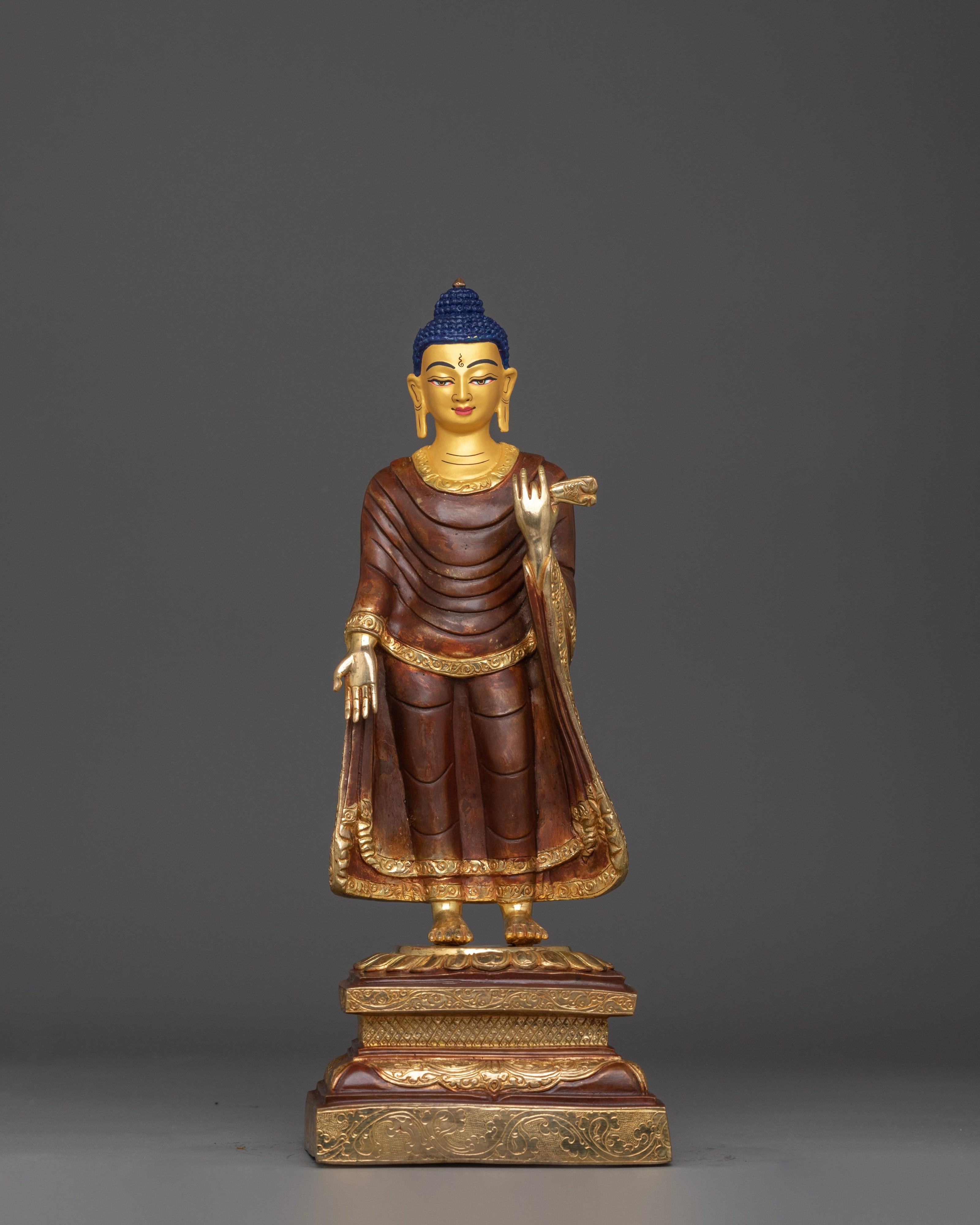Statue of Standing Shakyamuni Buddha | Embodiment of Peace and Wisdom