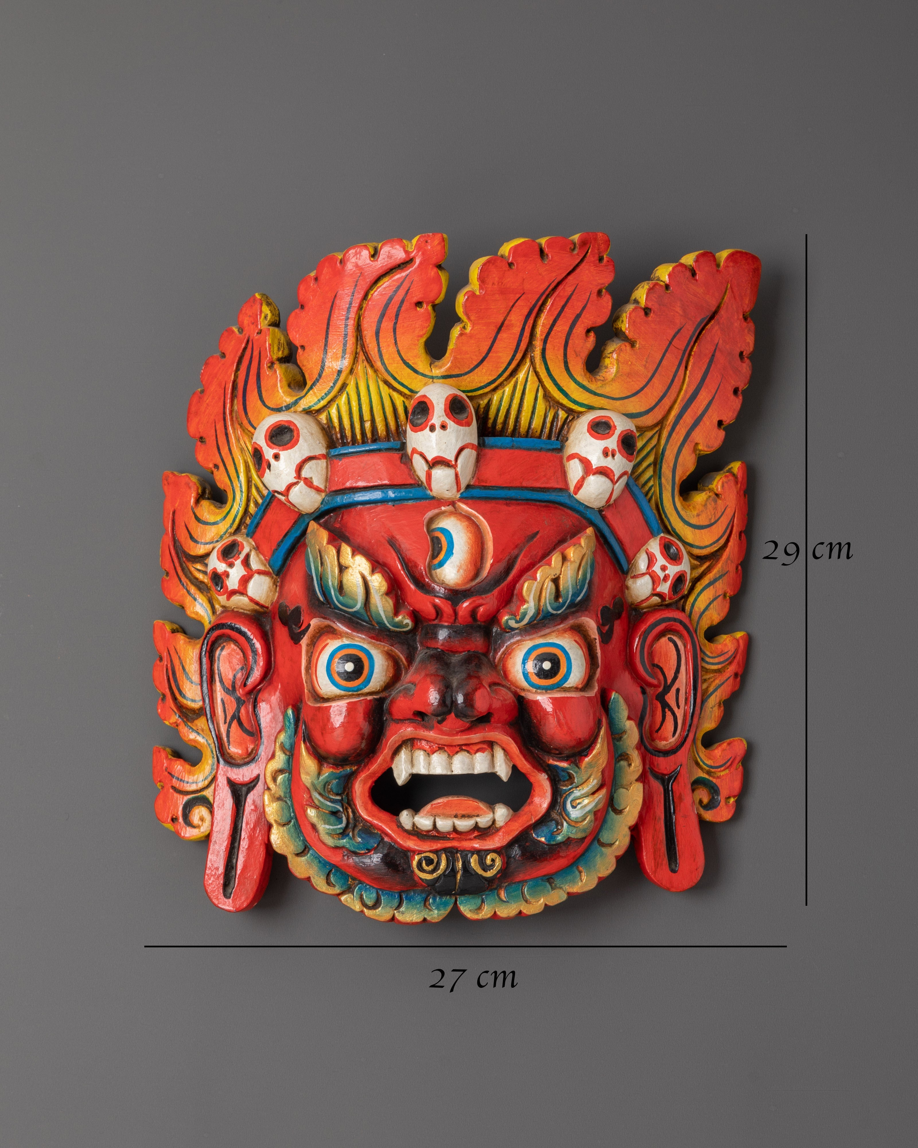 Bhairava Wall Hanging | God of Destruction and Time