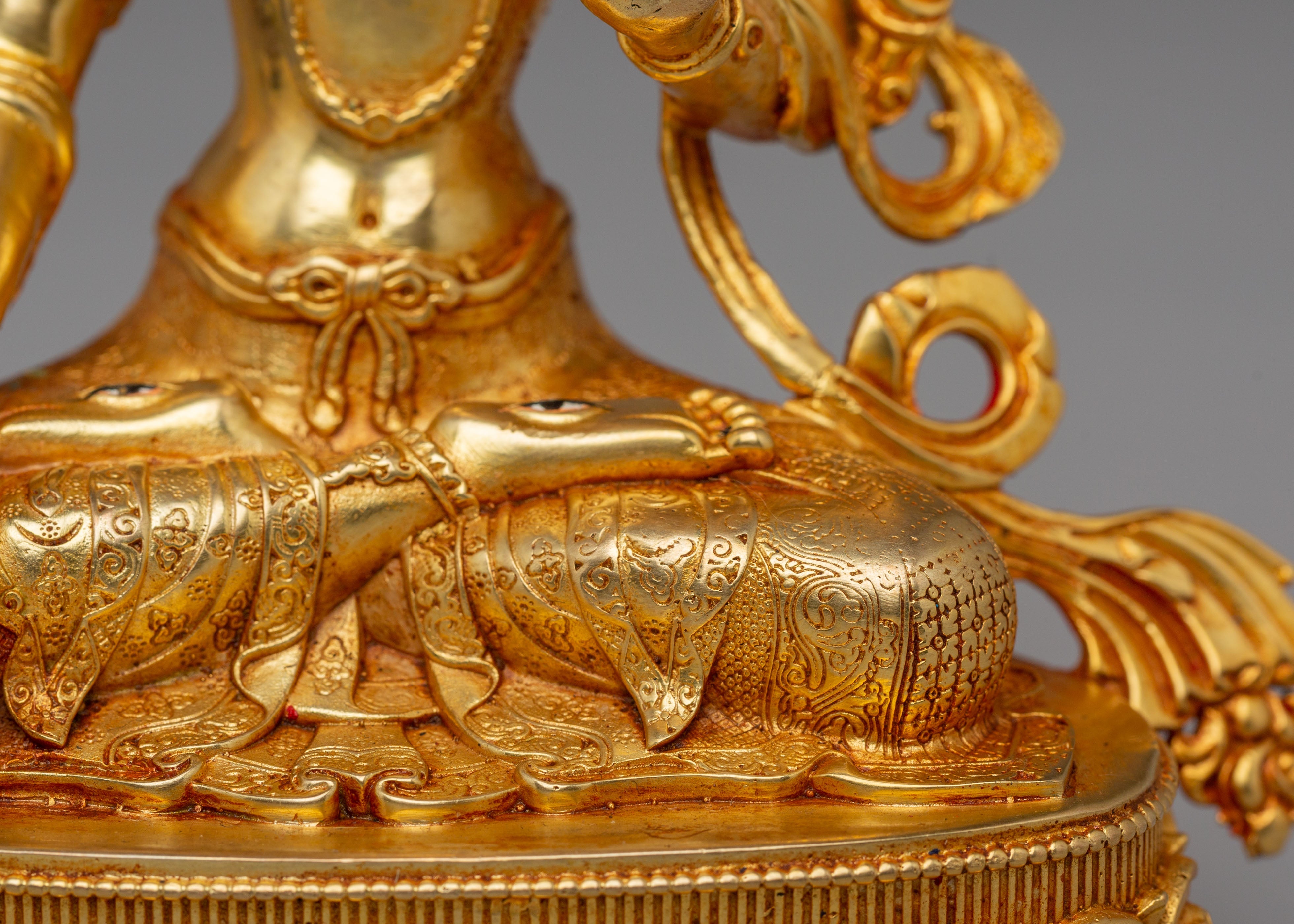 Handcrafted White Tara Buddhist Statue | Symbol of Compassion & Healing