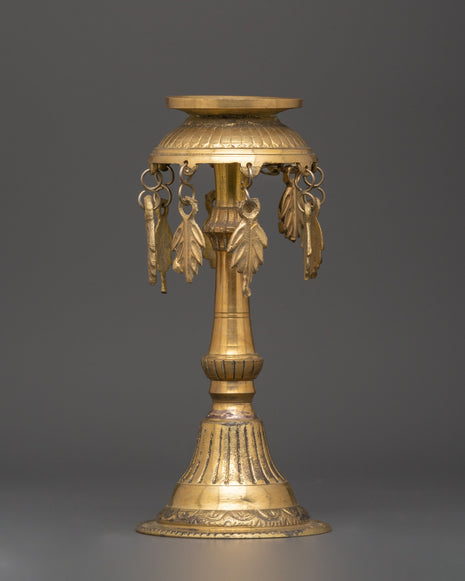 nepali-traditional-brass-oil-lamp