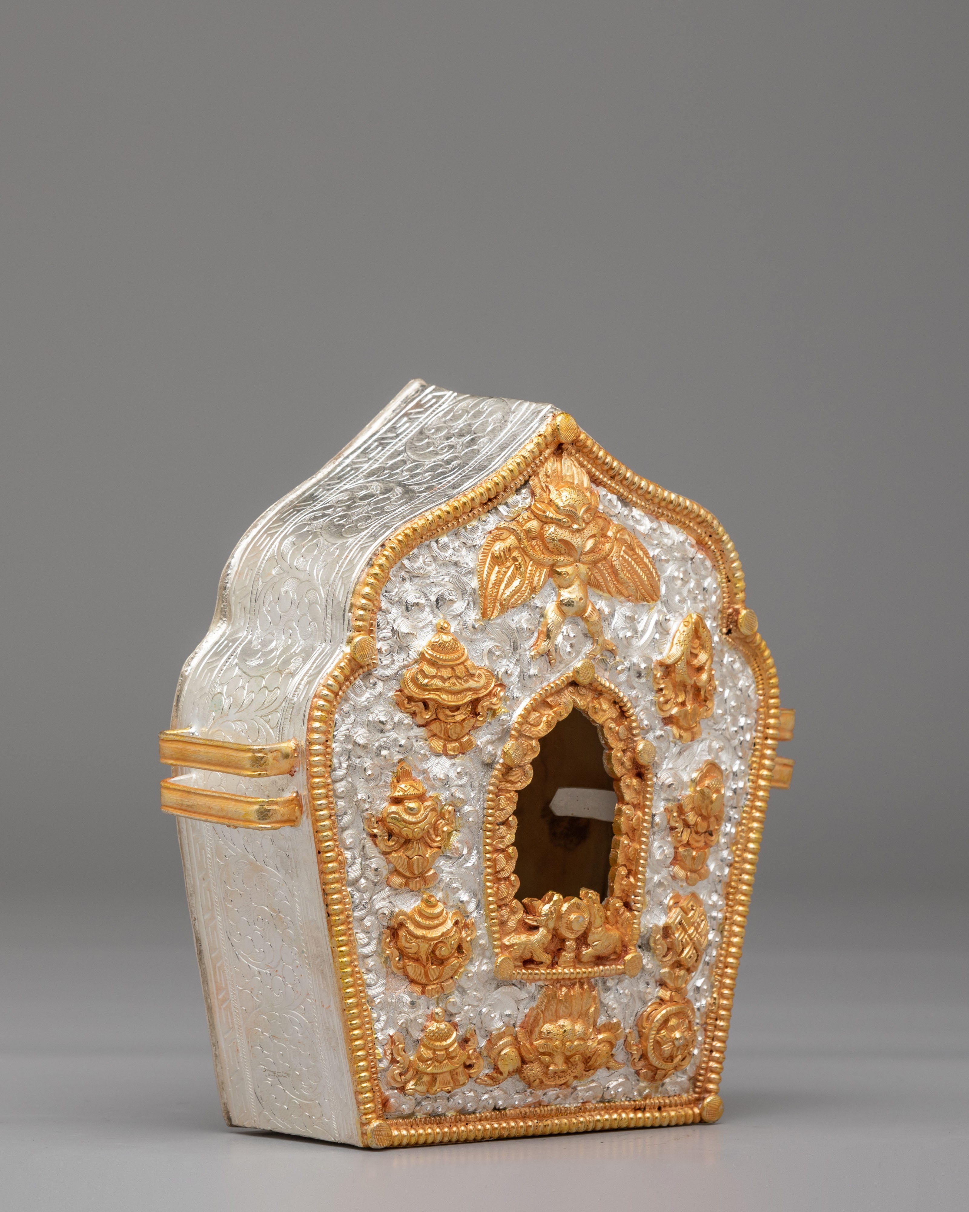 Handcrafted Ritual Ghau Box | Meditation & Spiritual Protection