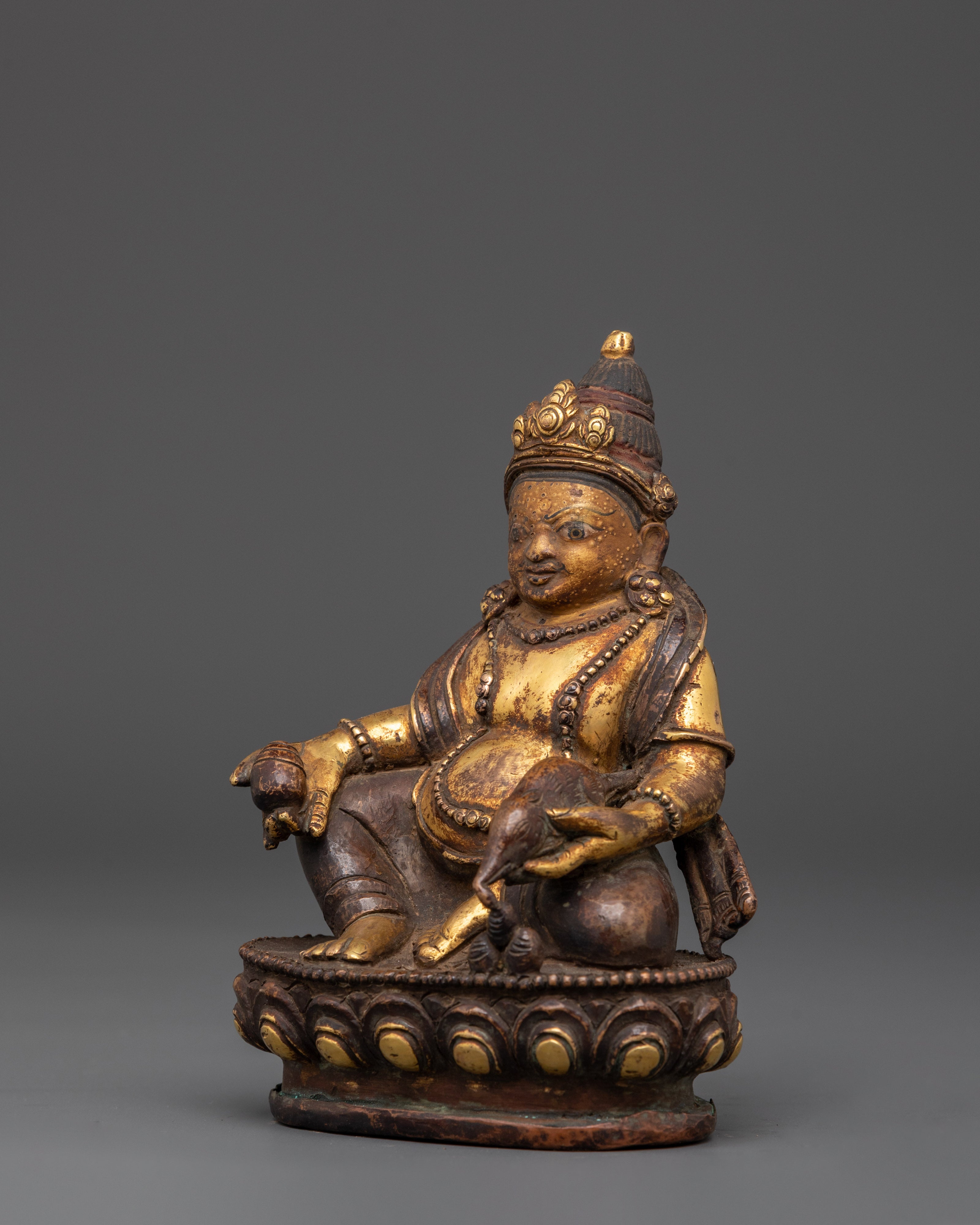 Abundance Lord Dzambhala Statue | Tibetan Deity of Abundance