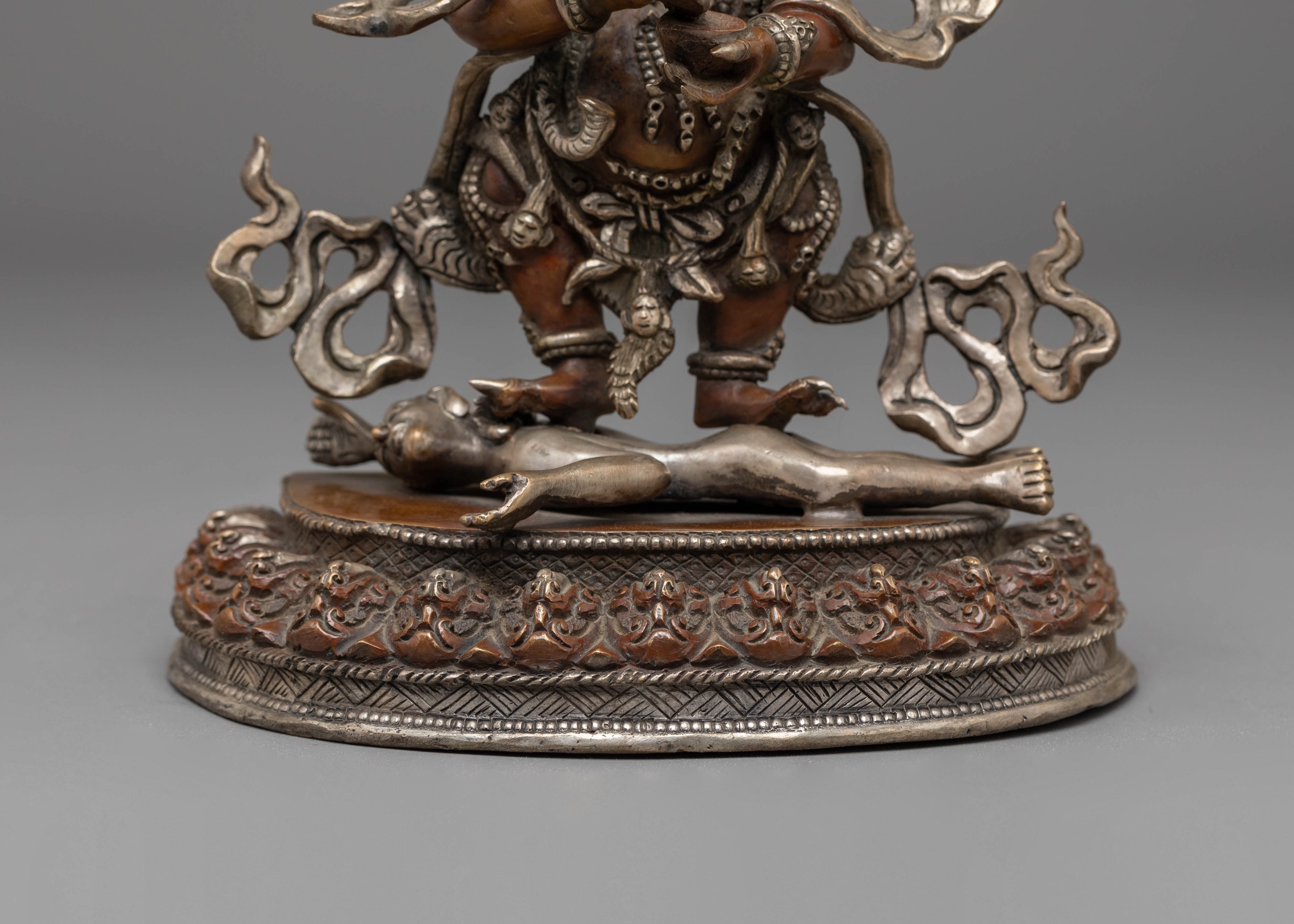 Shakya Mahakala Handcrafted Statue | Guardian of the Dharma