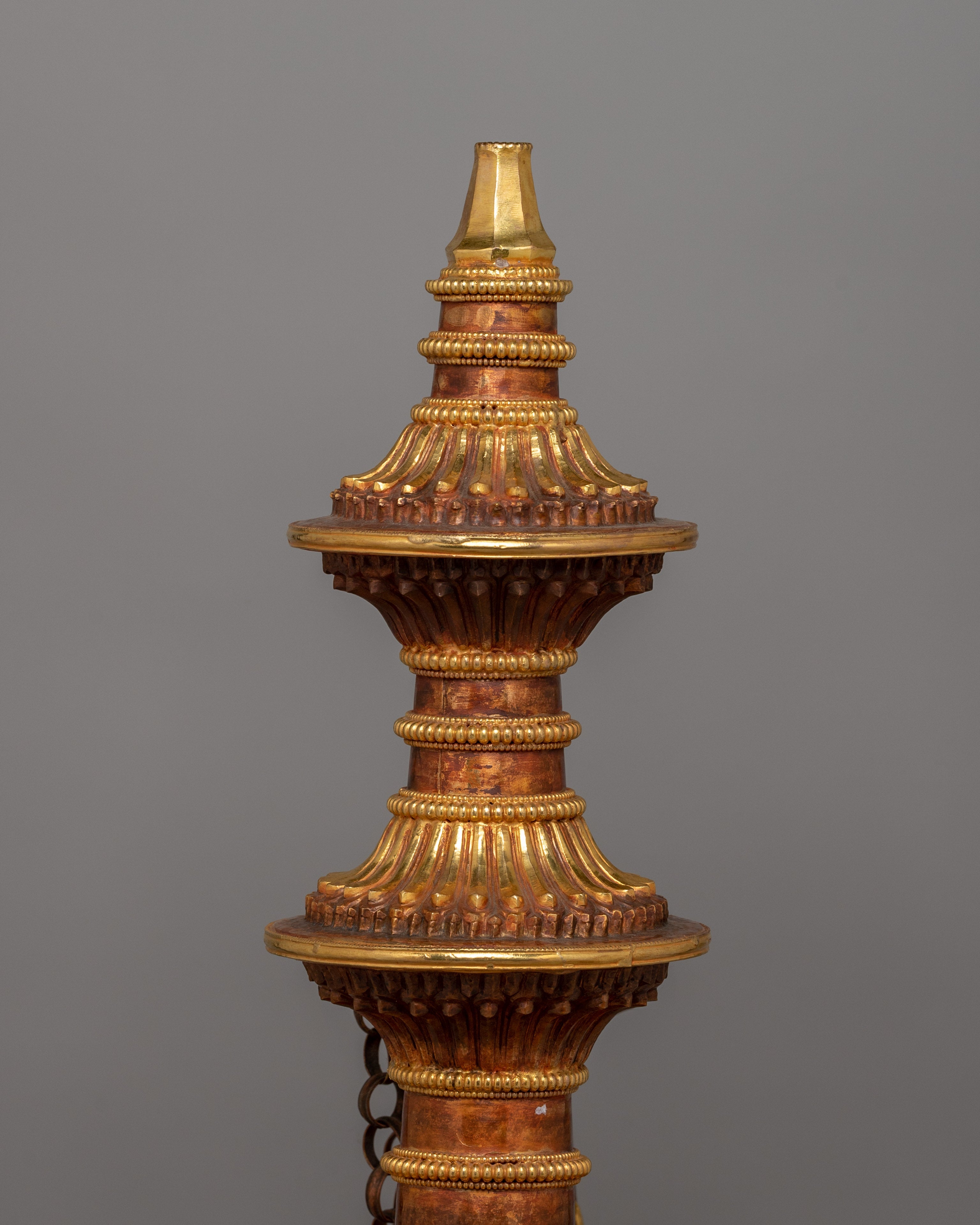 Religious Tibetan Kundika | Tibetan Buddhist Offering Vessel