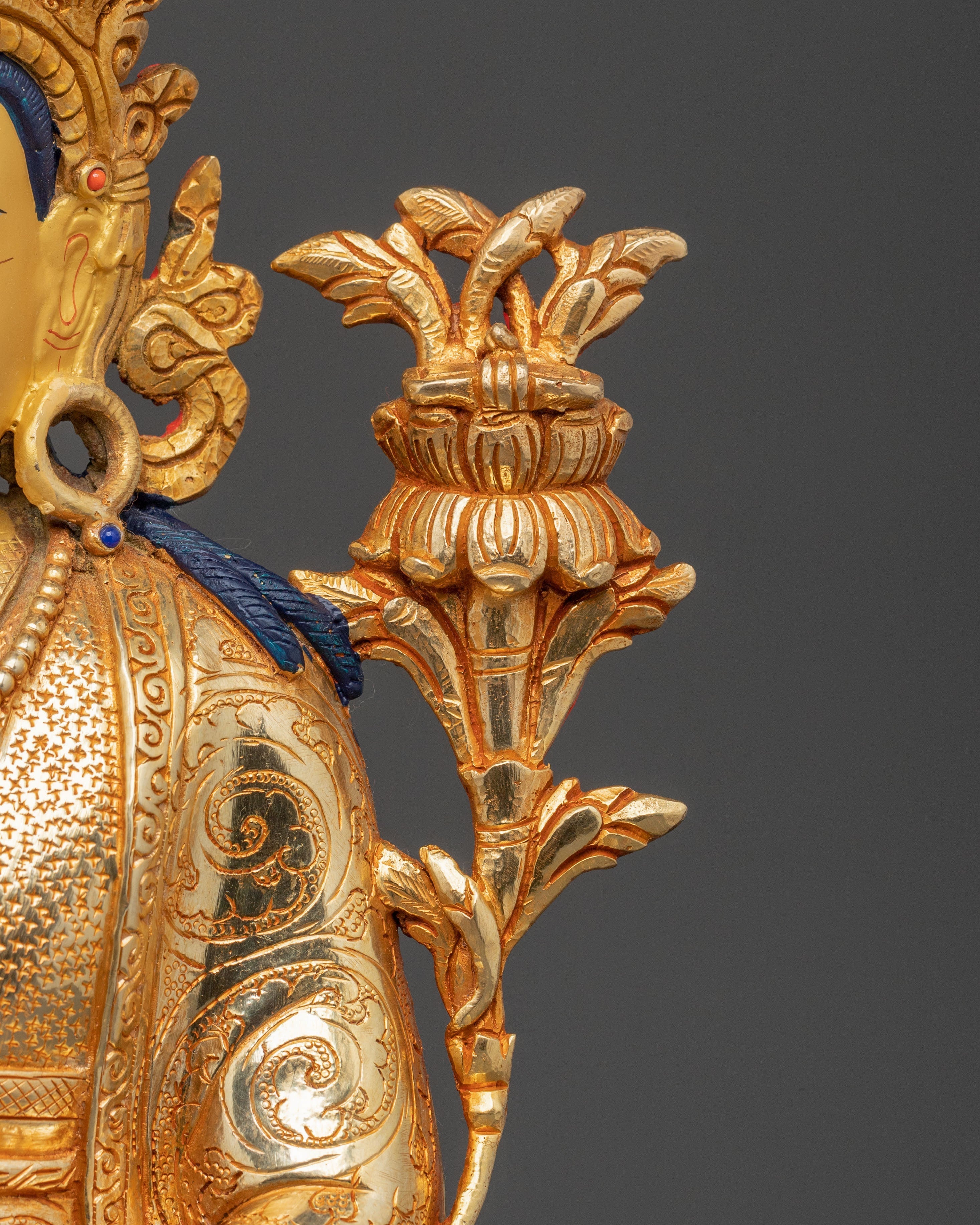 Dharma Master Guru Statue Set | Sacred Buddhist Art