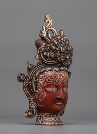 Traditional Buddha Mask | Timeless Symbol of Spiritual Serenity and Inner Peace
