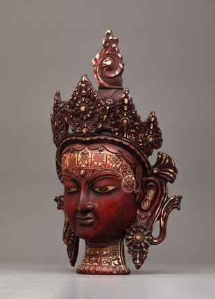 Buddha Fiber Mask | Serene Expression of Spiritual Protection and Tranquility