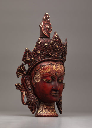 Buddha Fiber Mask | Serene Expression of Spiritual Protection and Tranquility