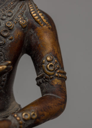 Handcrafted Vajrasattva Statue | Tibetan Buddhist Deity